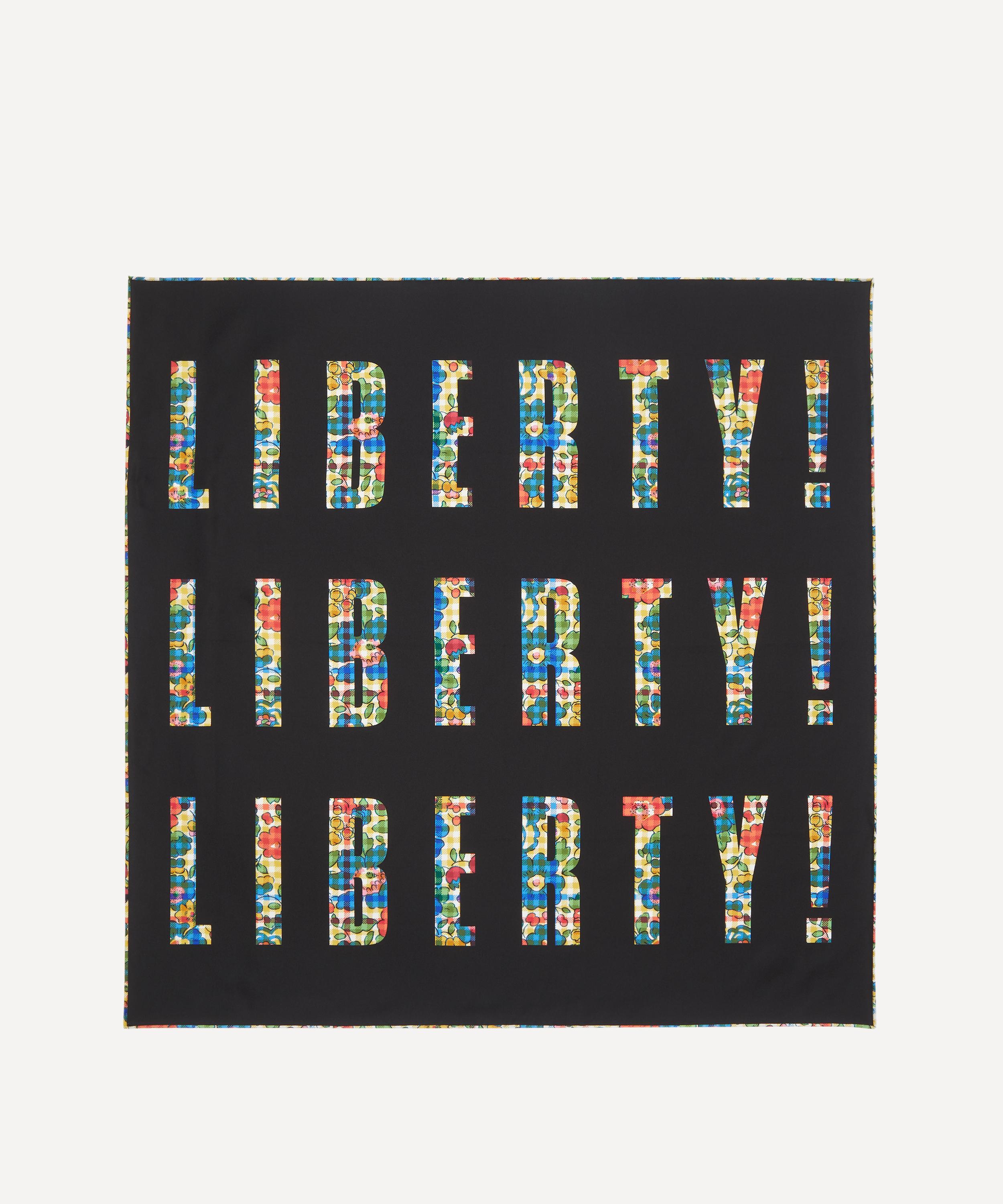 Liberty - Liberty Patchwork Silk Scarf 70