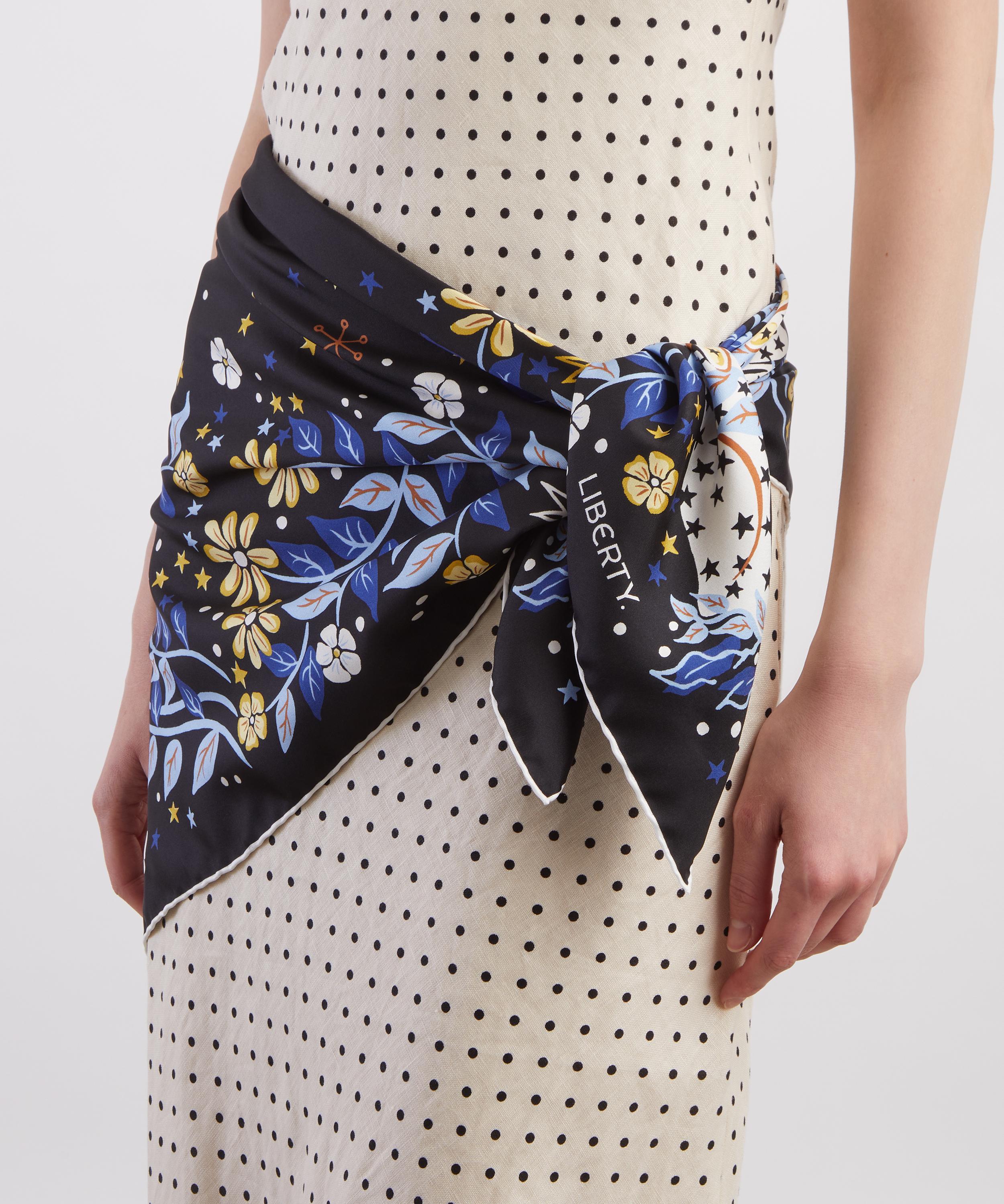 Liberty - Where Flowers Bloom Silk Scarf 90 image number 1