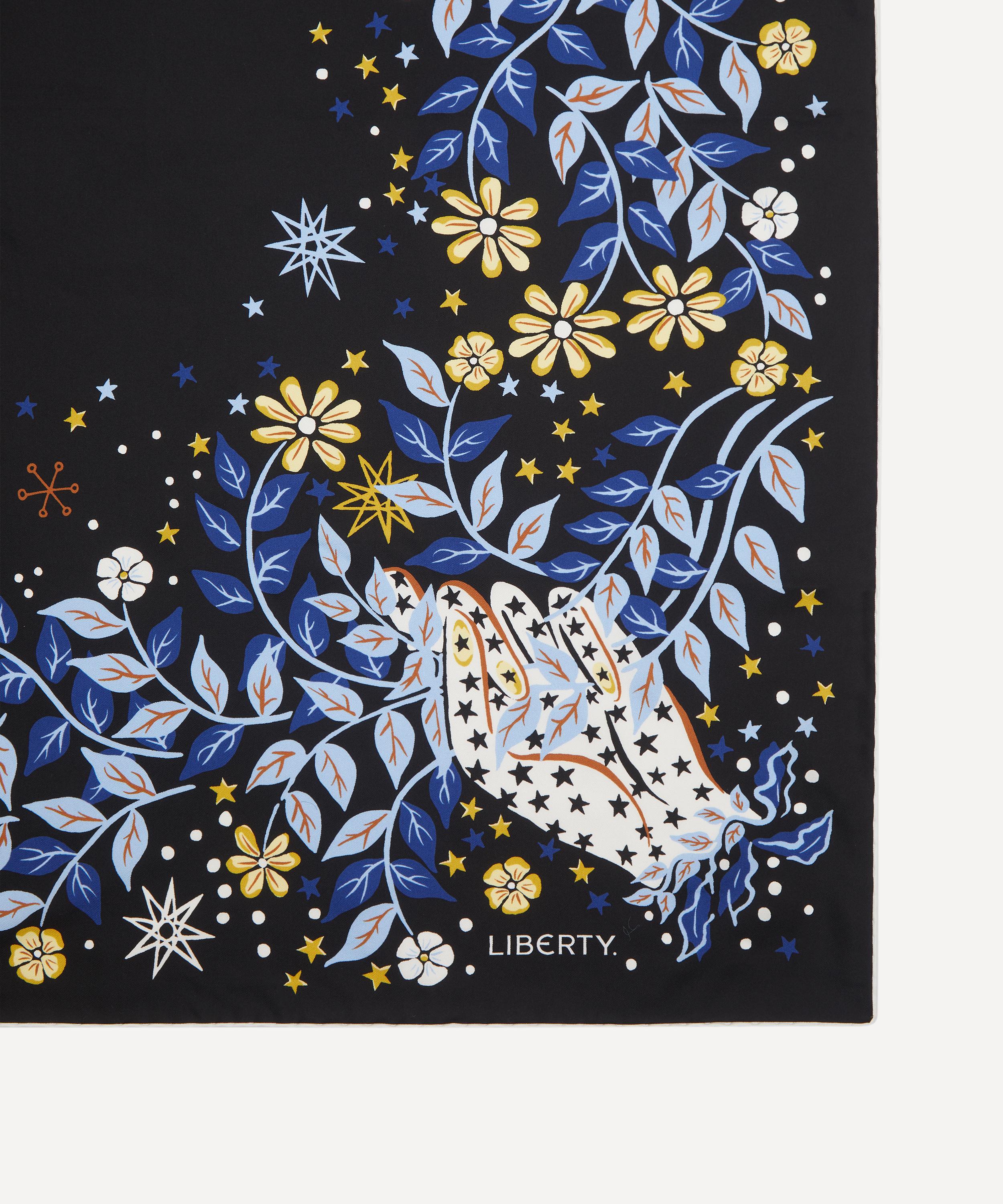 Liberty - Where Flowers Bloom Silk Scarf 90 image number 3