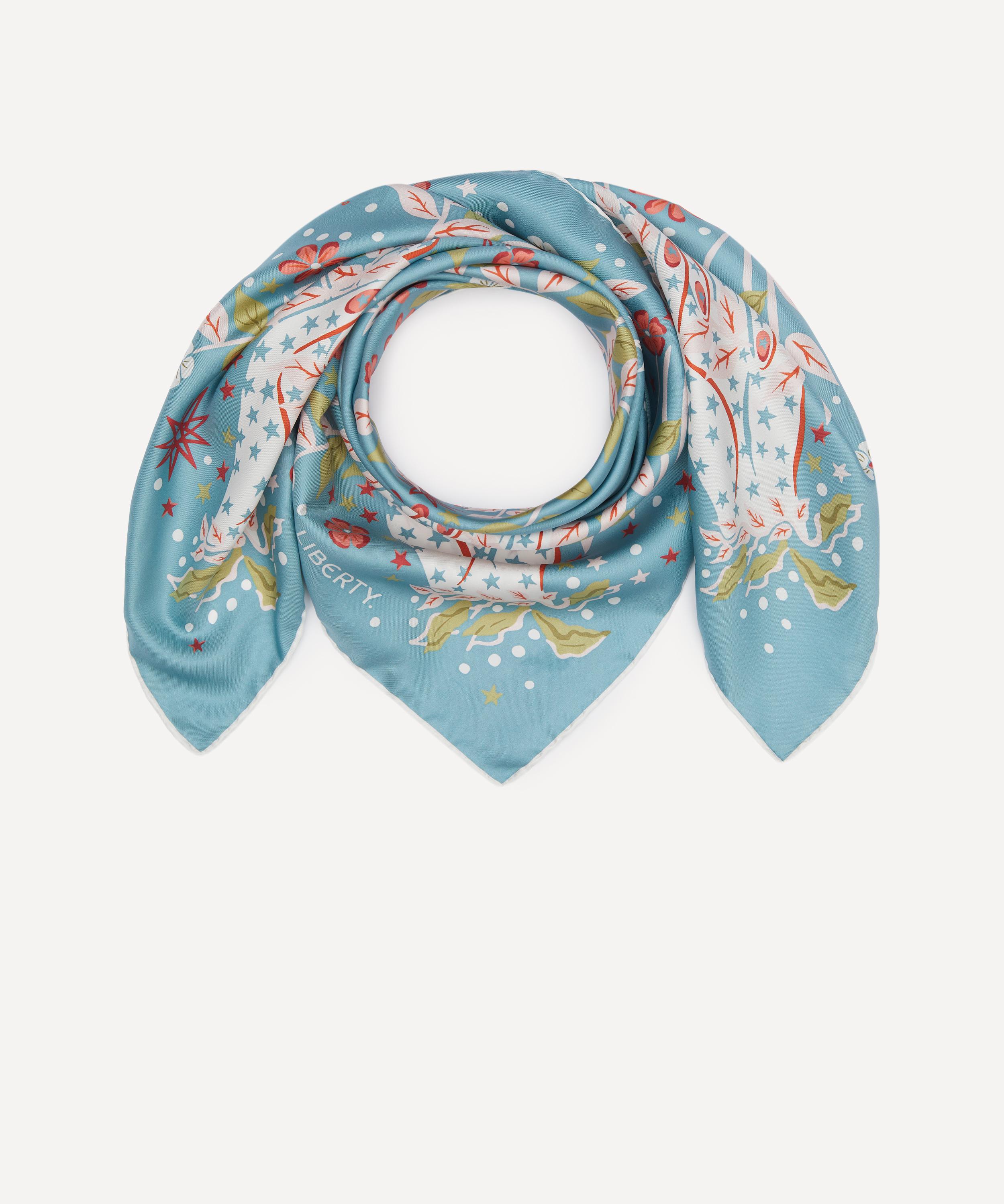 Liberty - Where Flowers Bloom Silk Scarf 90 image number 2