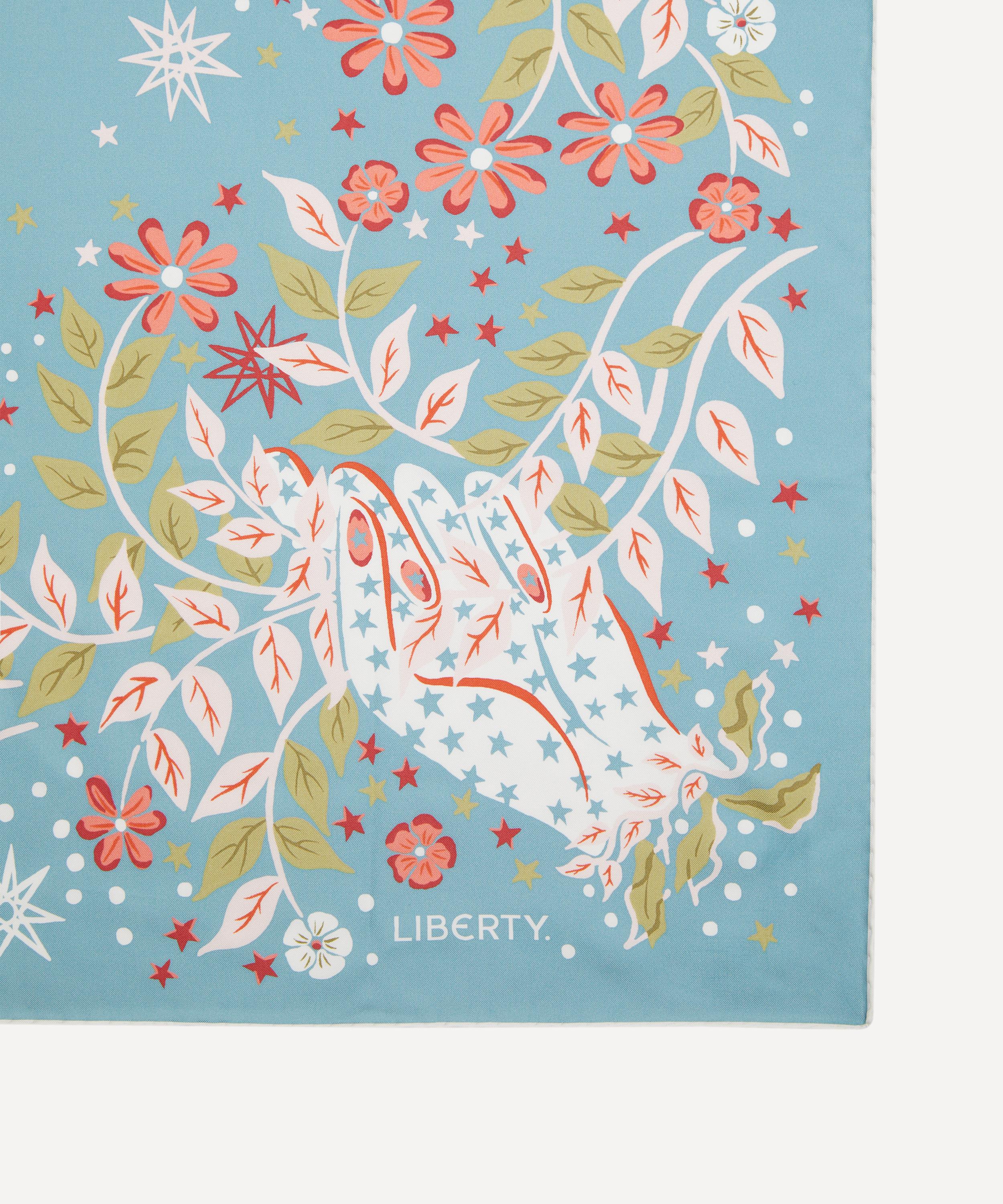 Liberty - Where Flowers Bloom Silk Scarf 90 image number 3