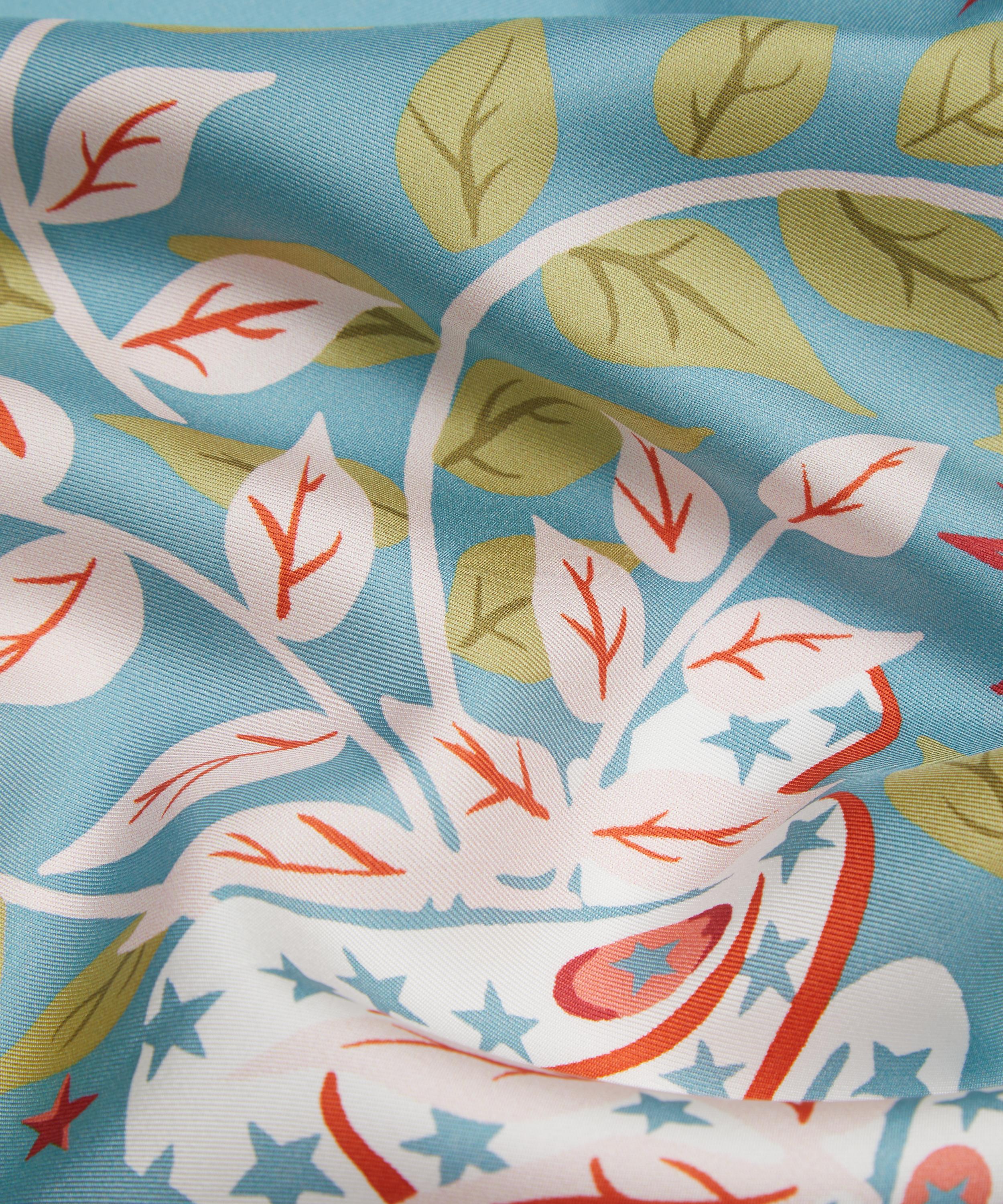 Liberty - Where Flowers Bloom Silk Scarf 90 image number 4