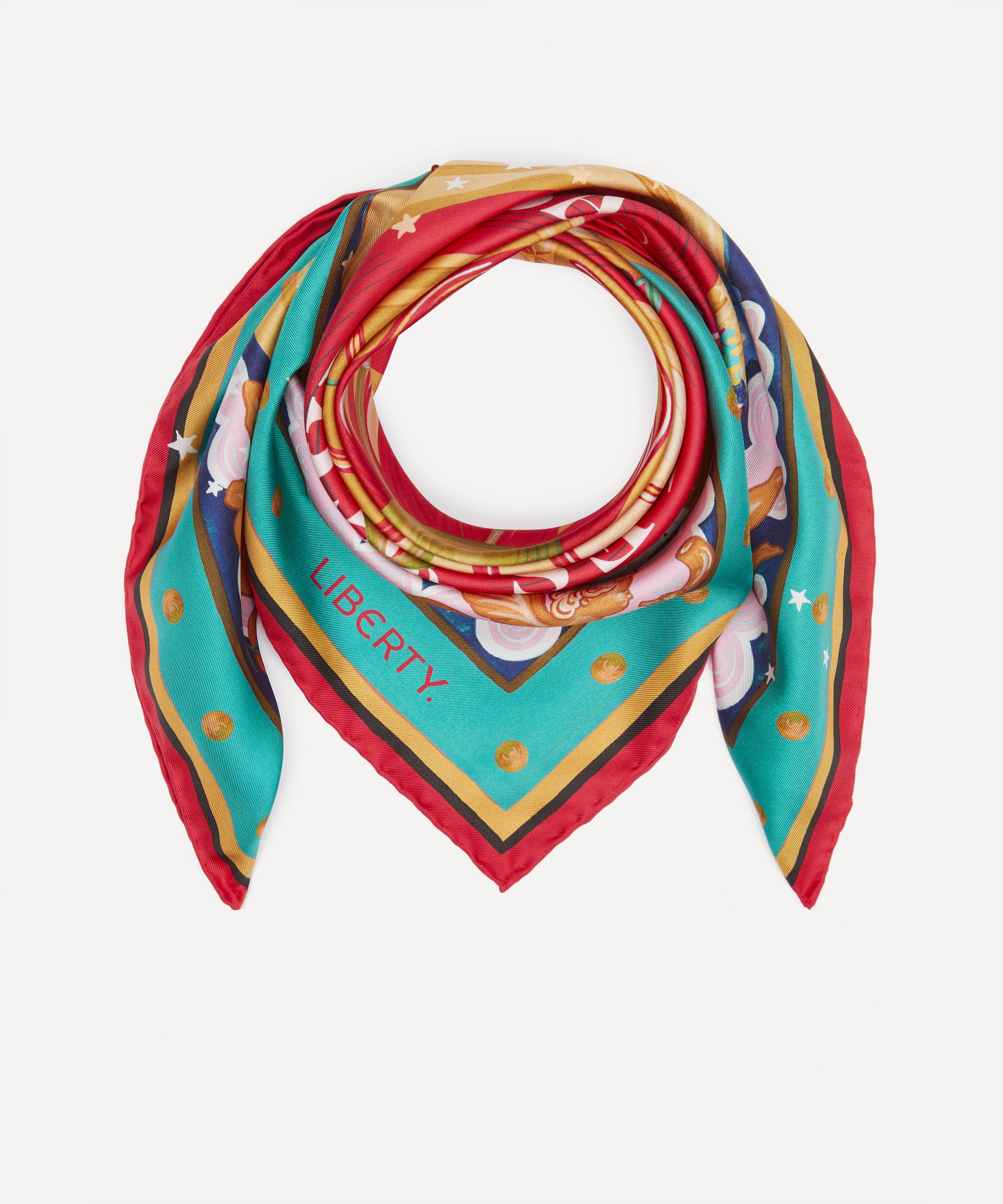 Liberty - No Minute Gone Silk Scarf 70 image number 2