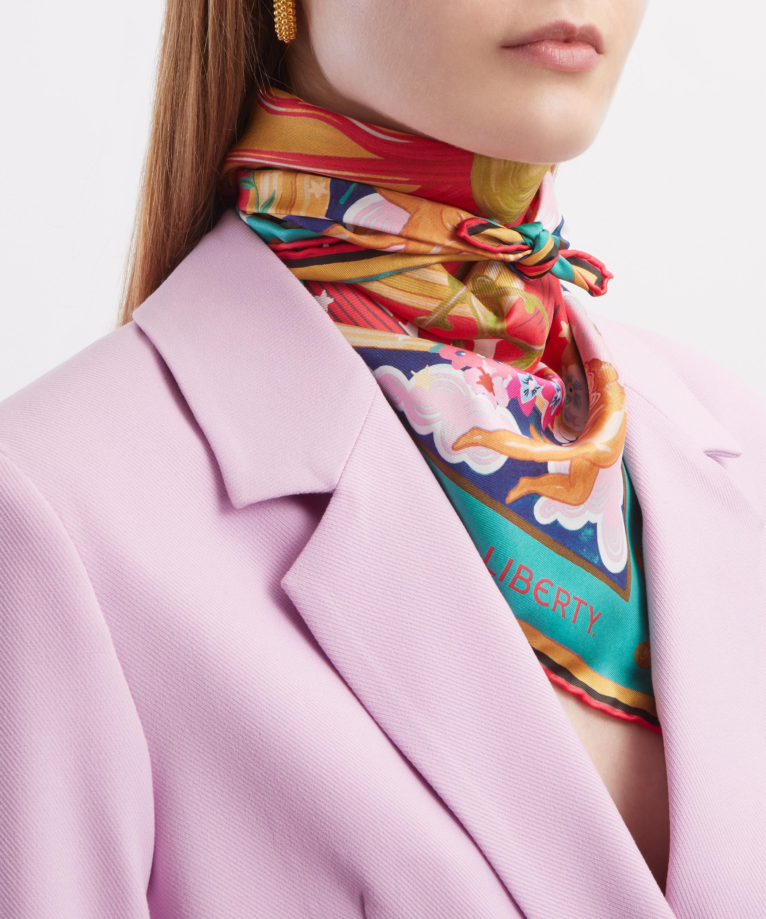 Liberty - No Minute Gone Silk Scarf 70 image number 1