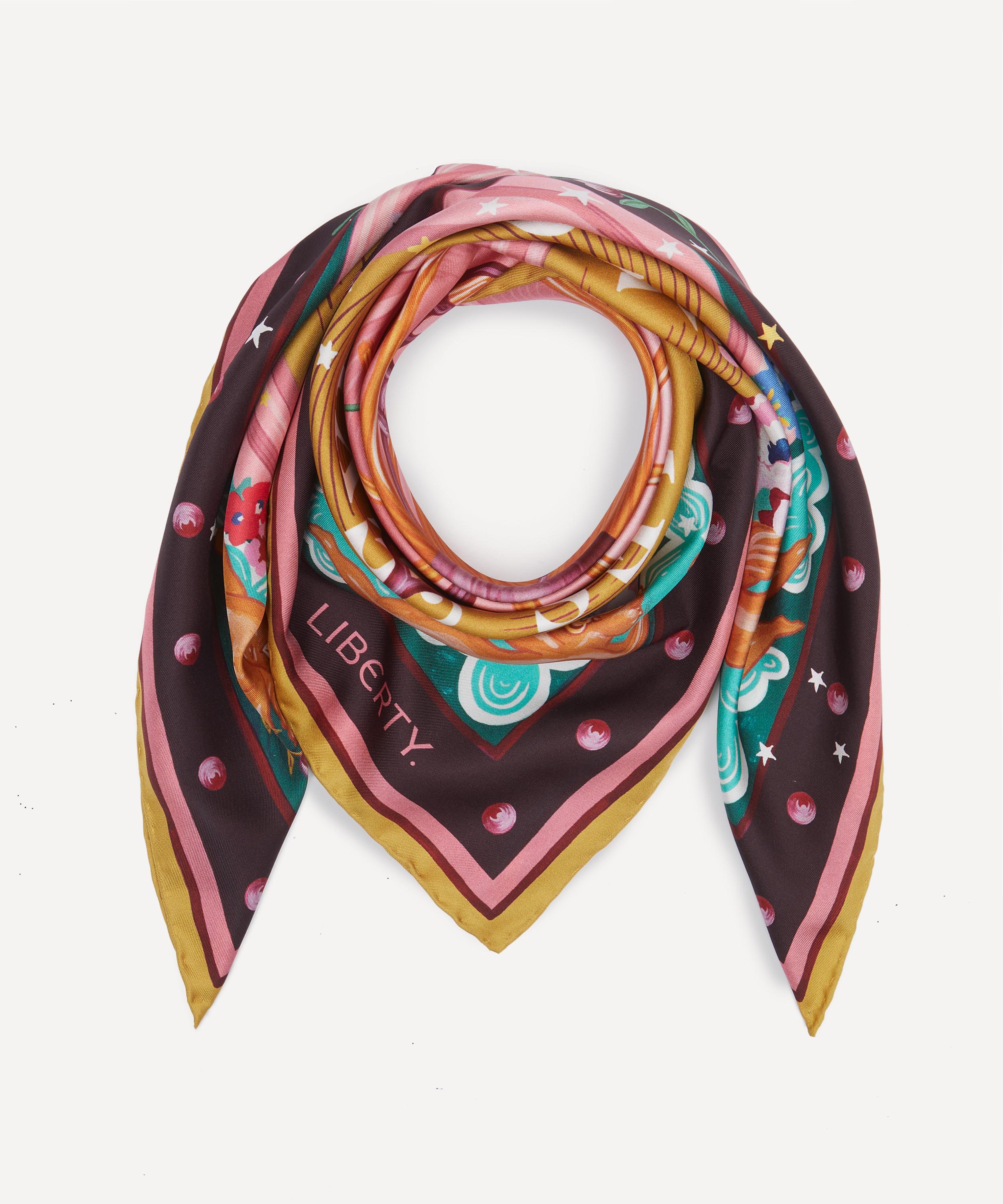 Liberty - No Minute Gone Silk Scarf 70 image number 2