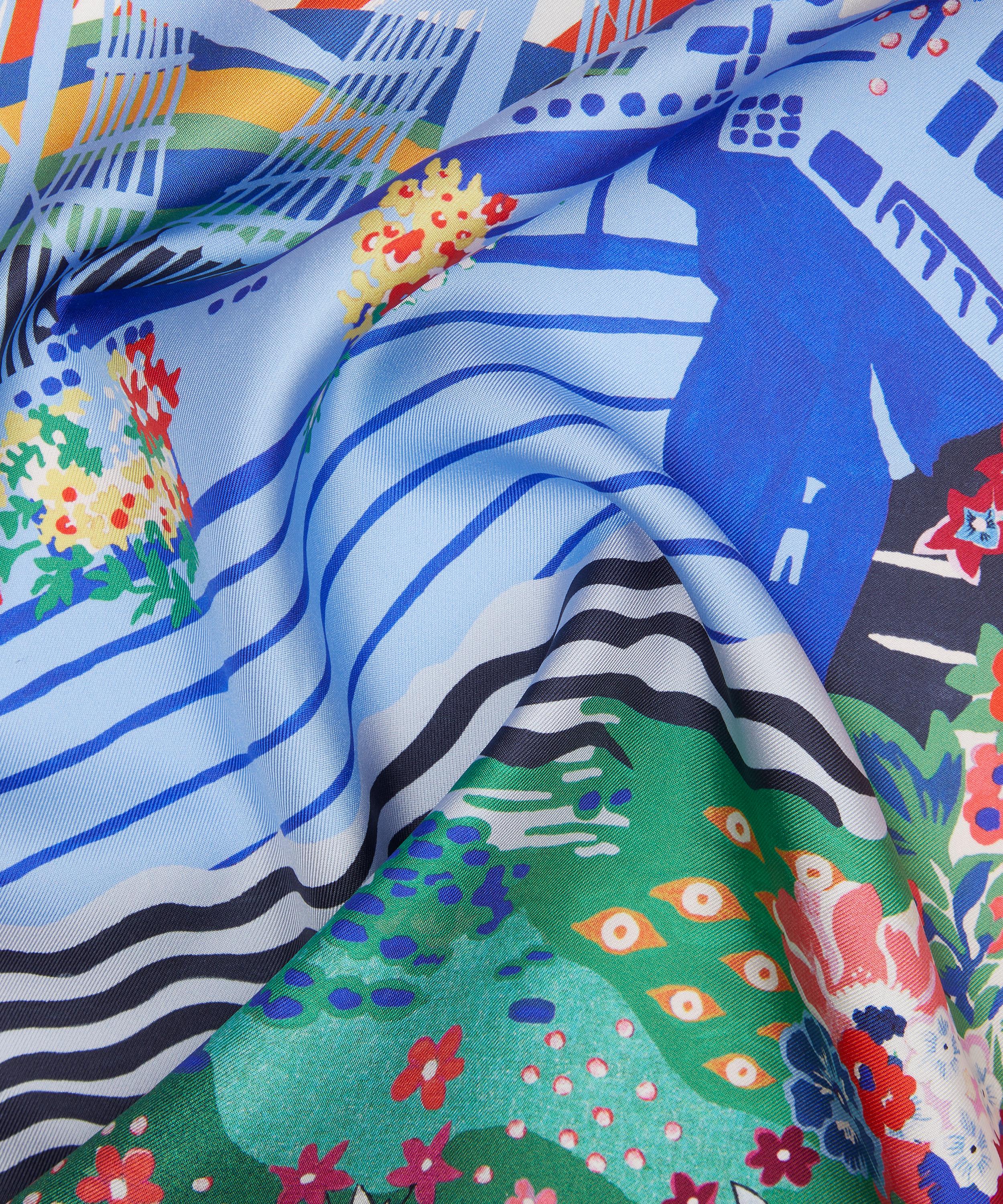 Liberty - Sail Away Silk Scarf 70 image number 3