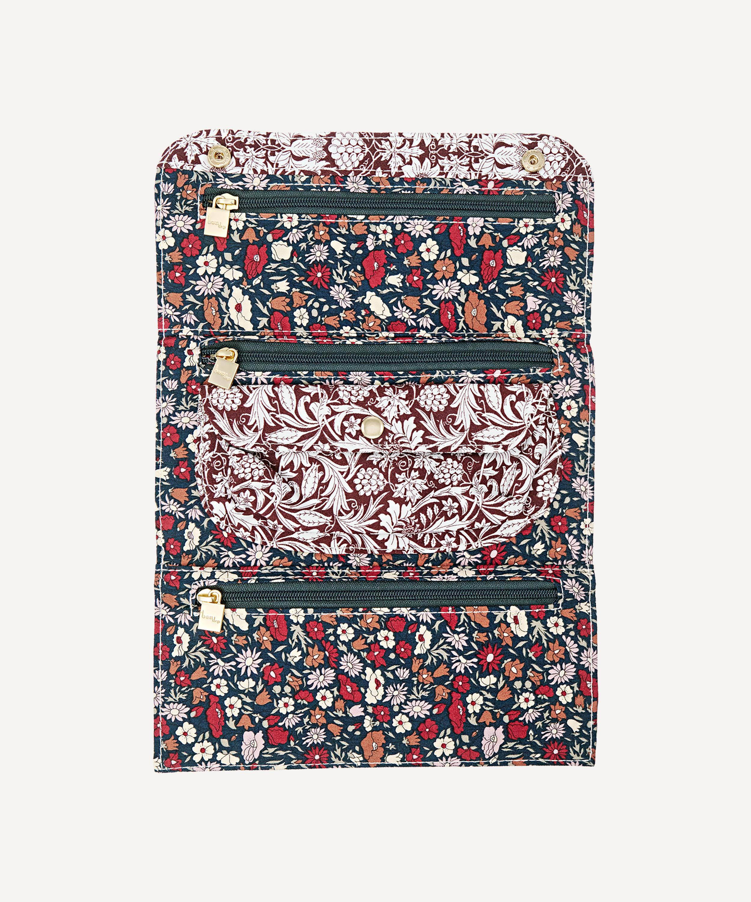 Bon Dep - Petal and Daisy Tana Lawn&trade;  Cotton Jewellery Roll image number 1