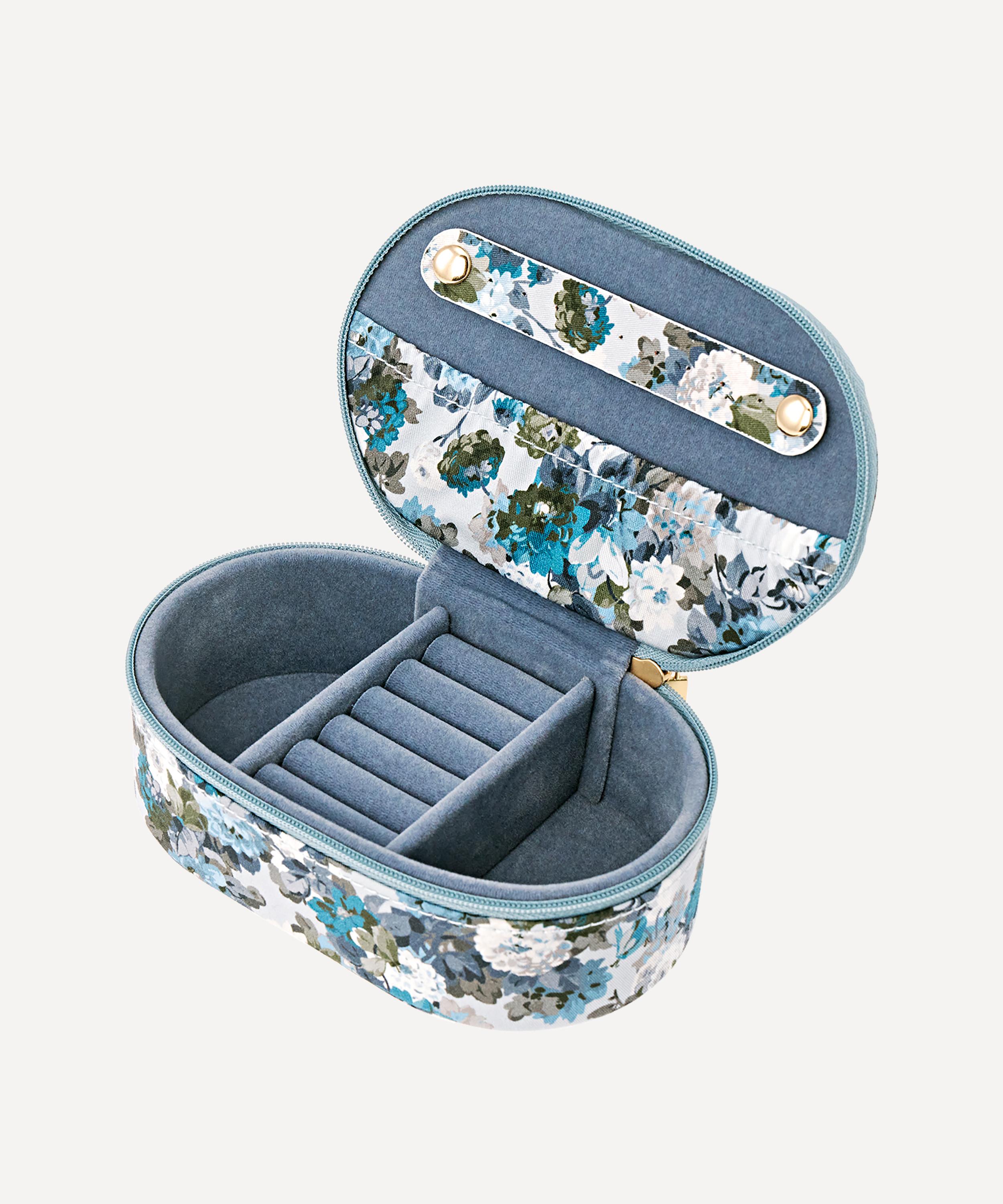 Bon Dep - Chatsworth Garden Tana Lawn&trade; Cotton Octagon Jewellery Box image number 1