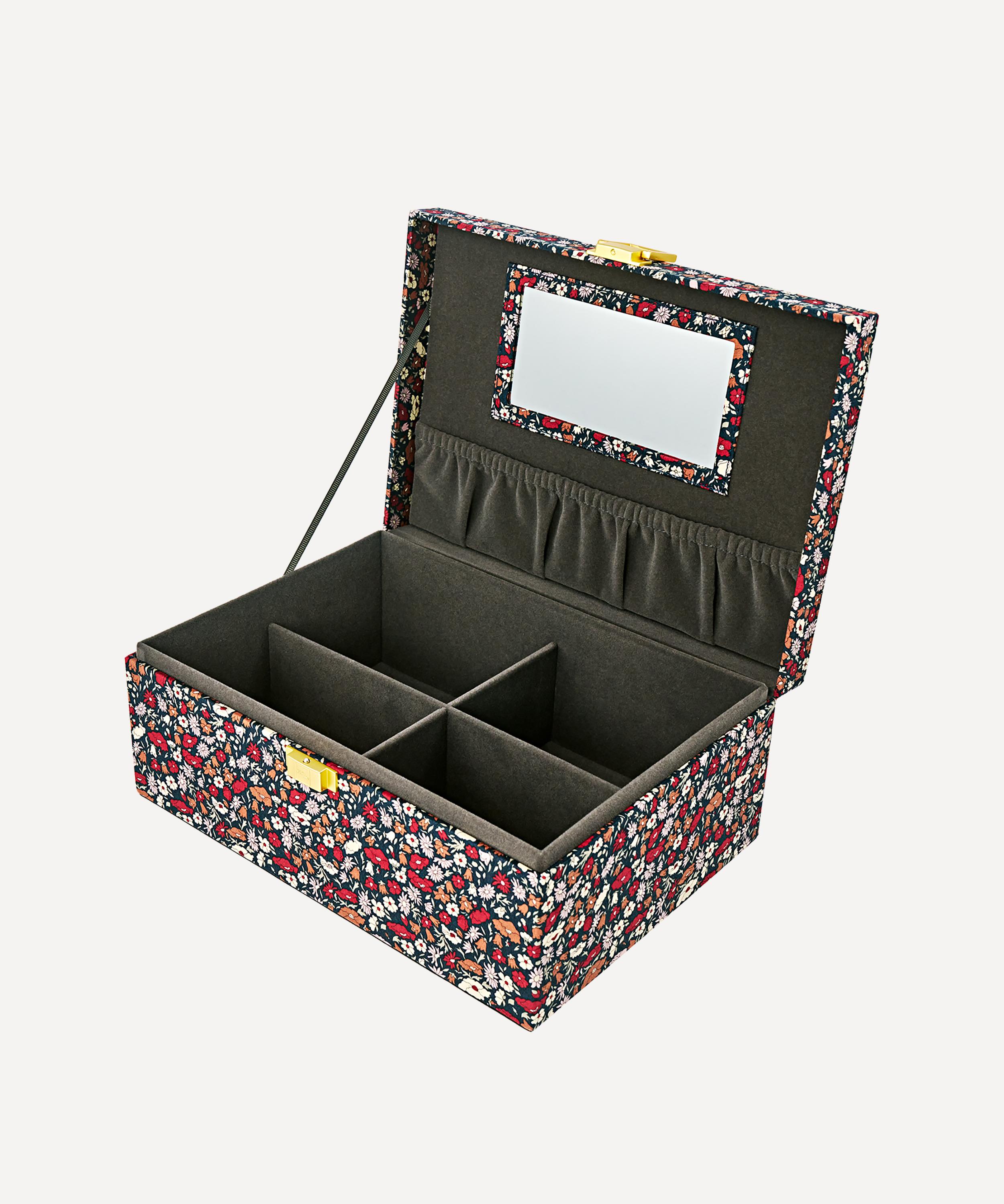 Bon Dep - Petal and Daisy Tana Lawn&trade; Cotton Square Jewellery Box image number 2