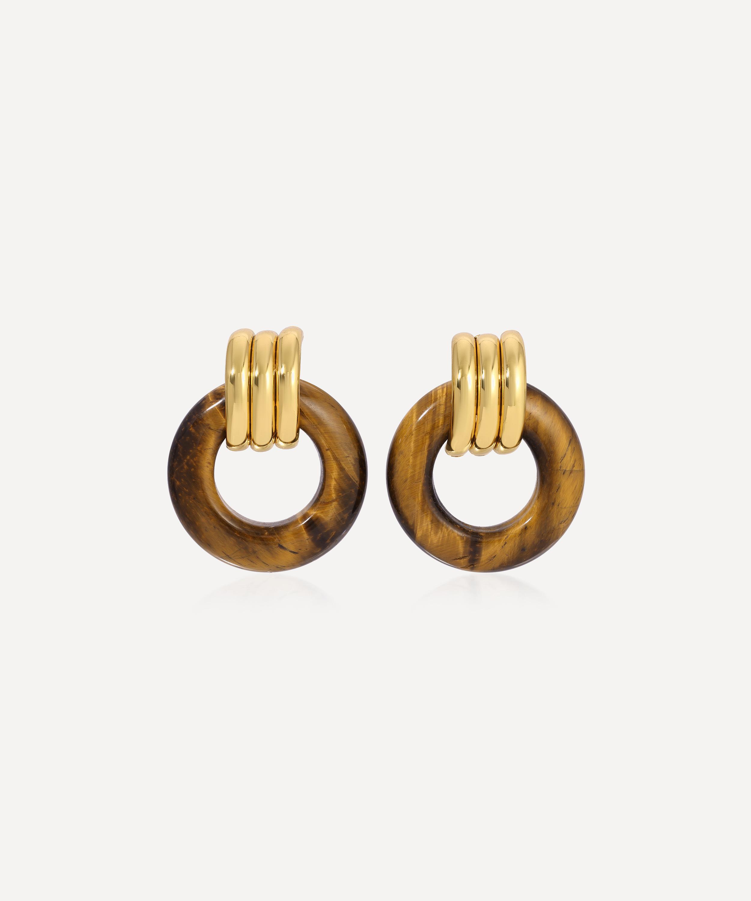 Heaven Mayhem - 18ct Gold-Plated Luma Knot Earrings