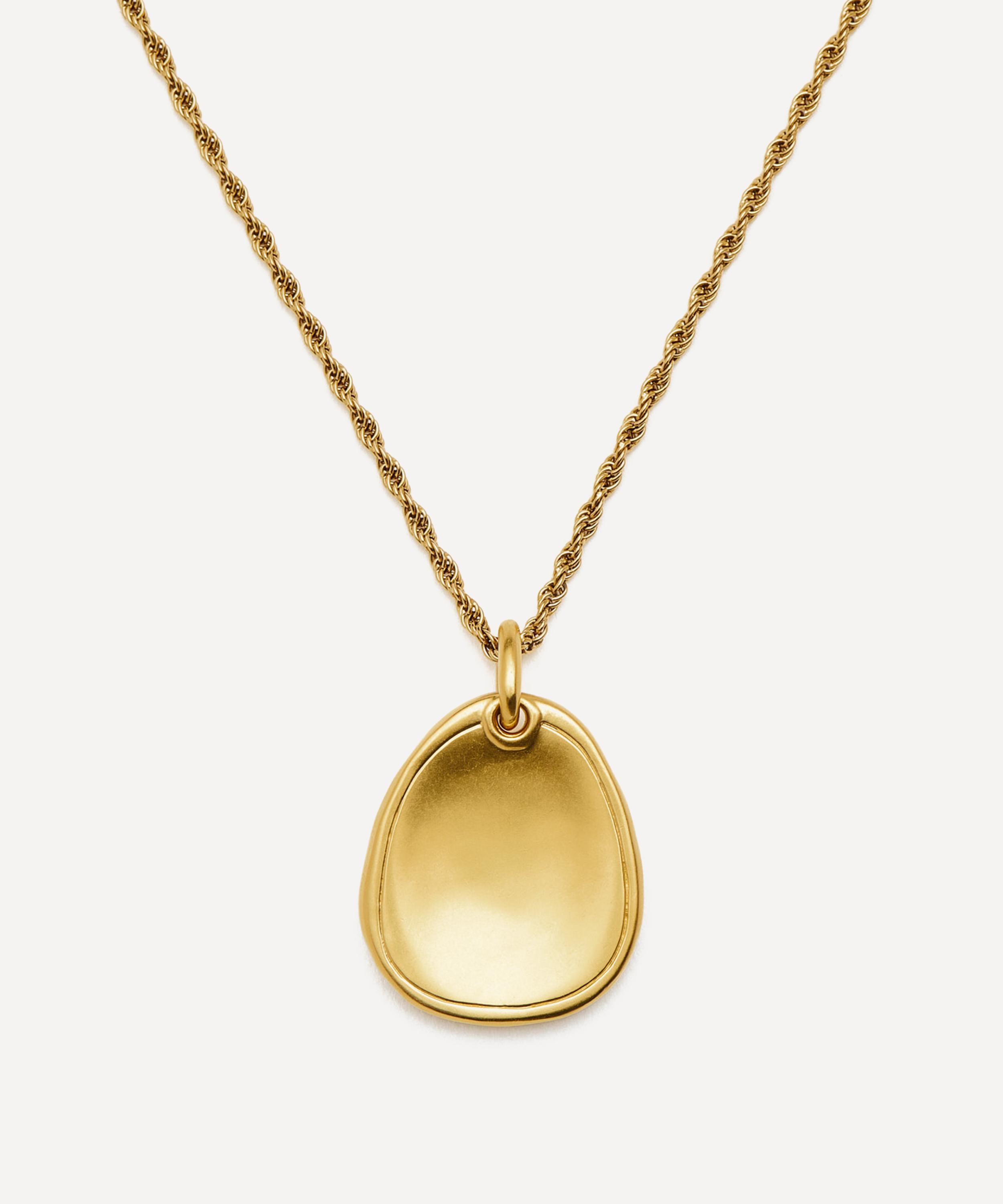 Missoma - 18ct Gold Plated Heart Talisman Necklace image number 3