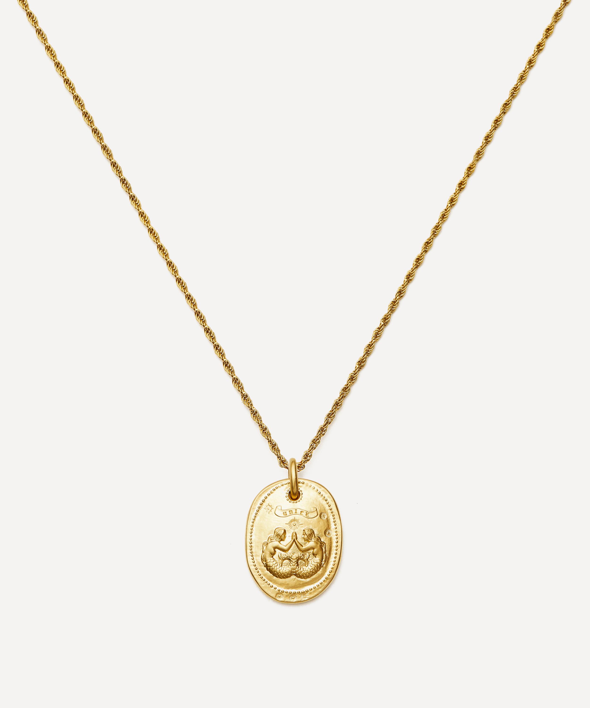 Missoma - 18ct Gold Plated Friendship Talisman Necklace