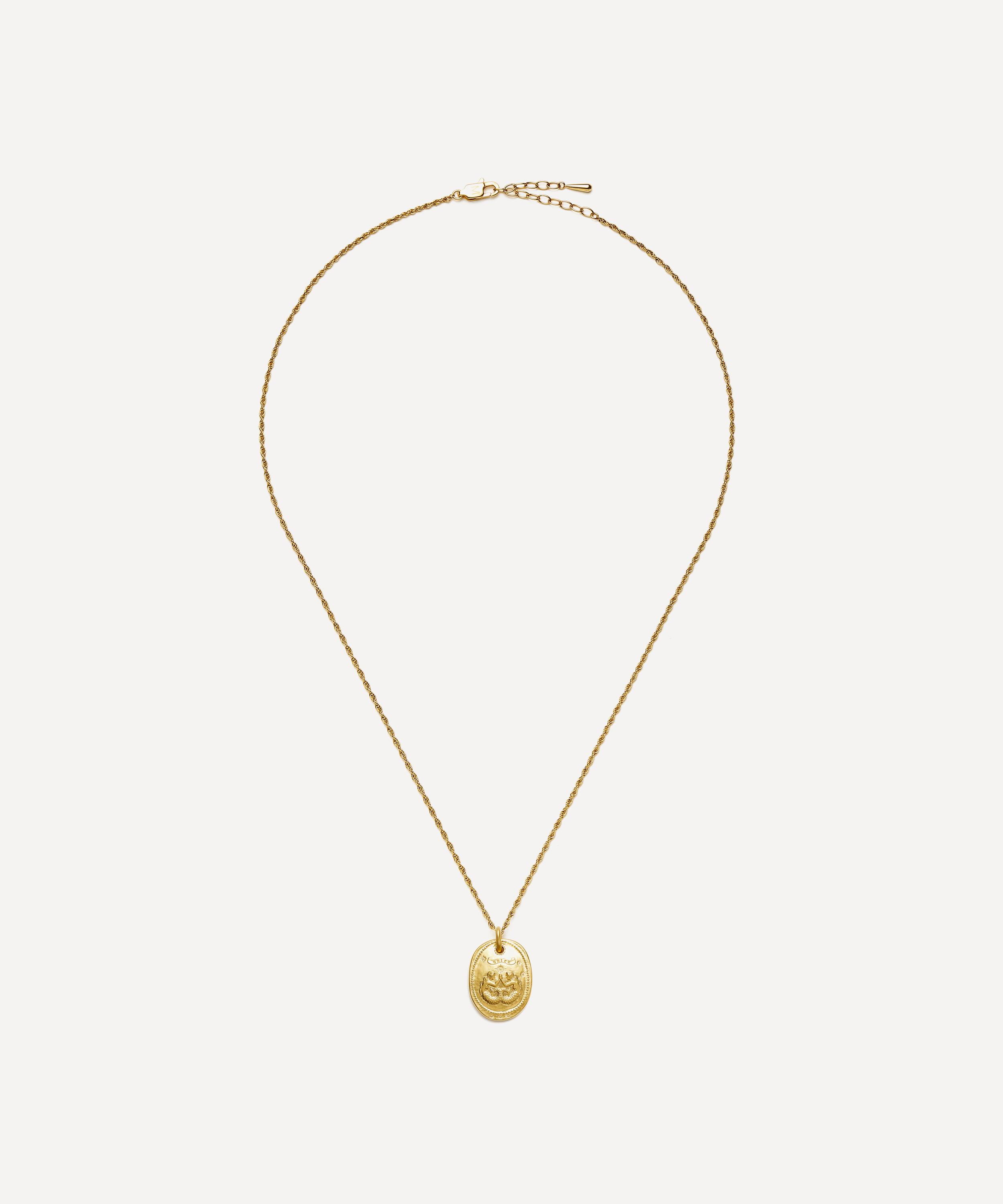 Missoma - 18ct Gold Plated Friendship Talisman Necklace image number 1