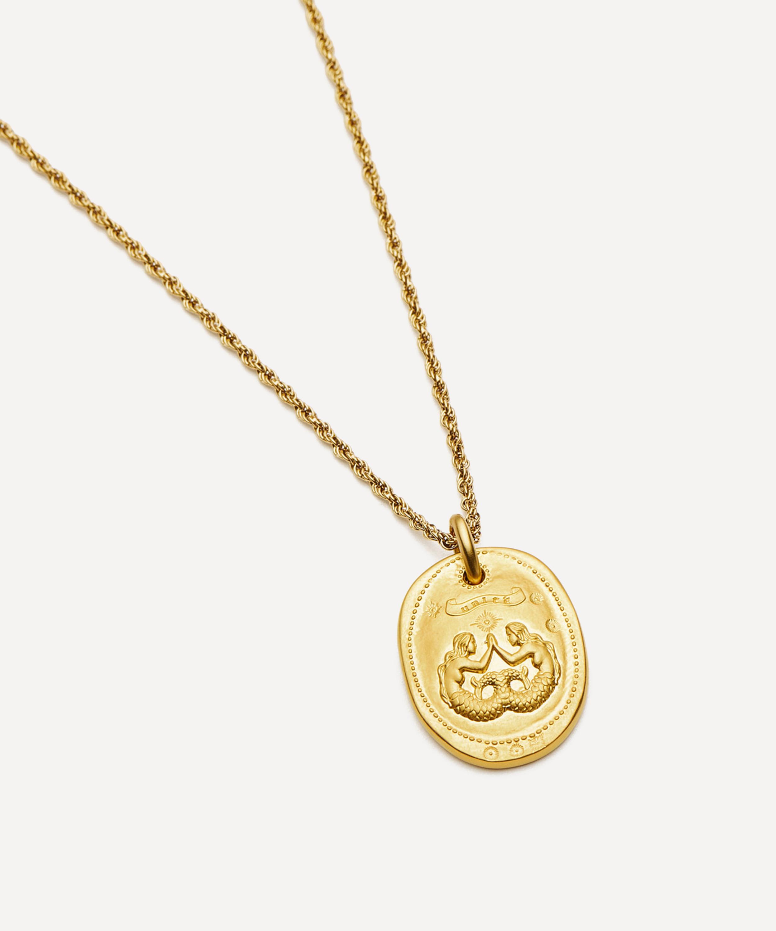 Missoma - 18ct Gold Plated Friendship Talisman Necklace image number 2