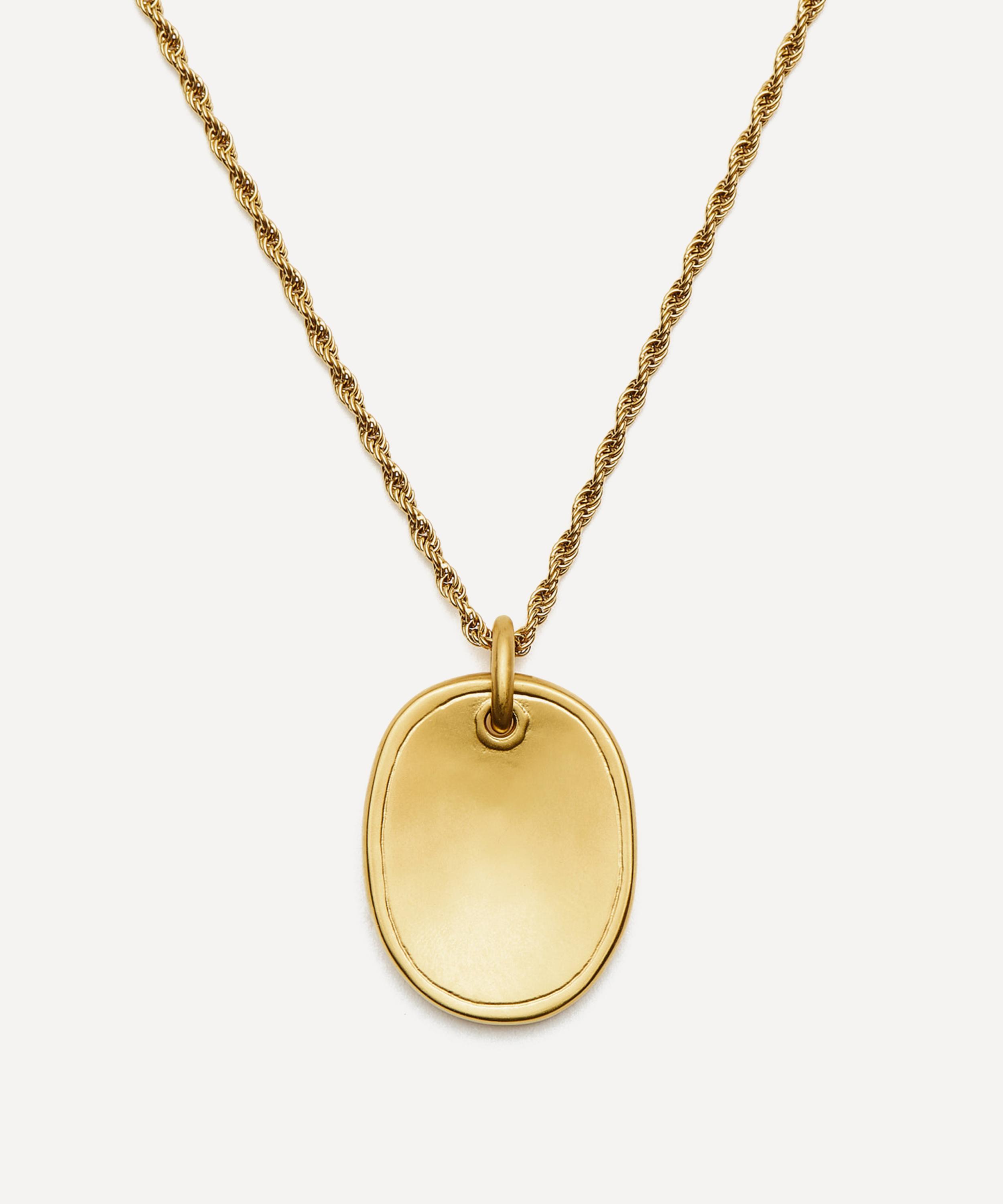 Missoma - 18ct Gold Plated Friendship Talisman Necklace image number 3