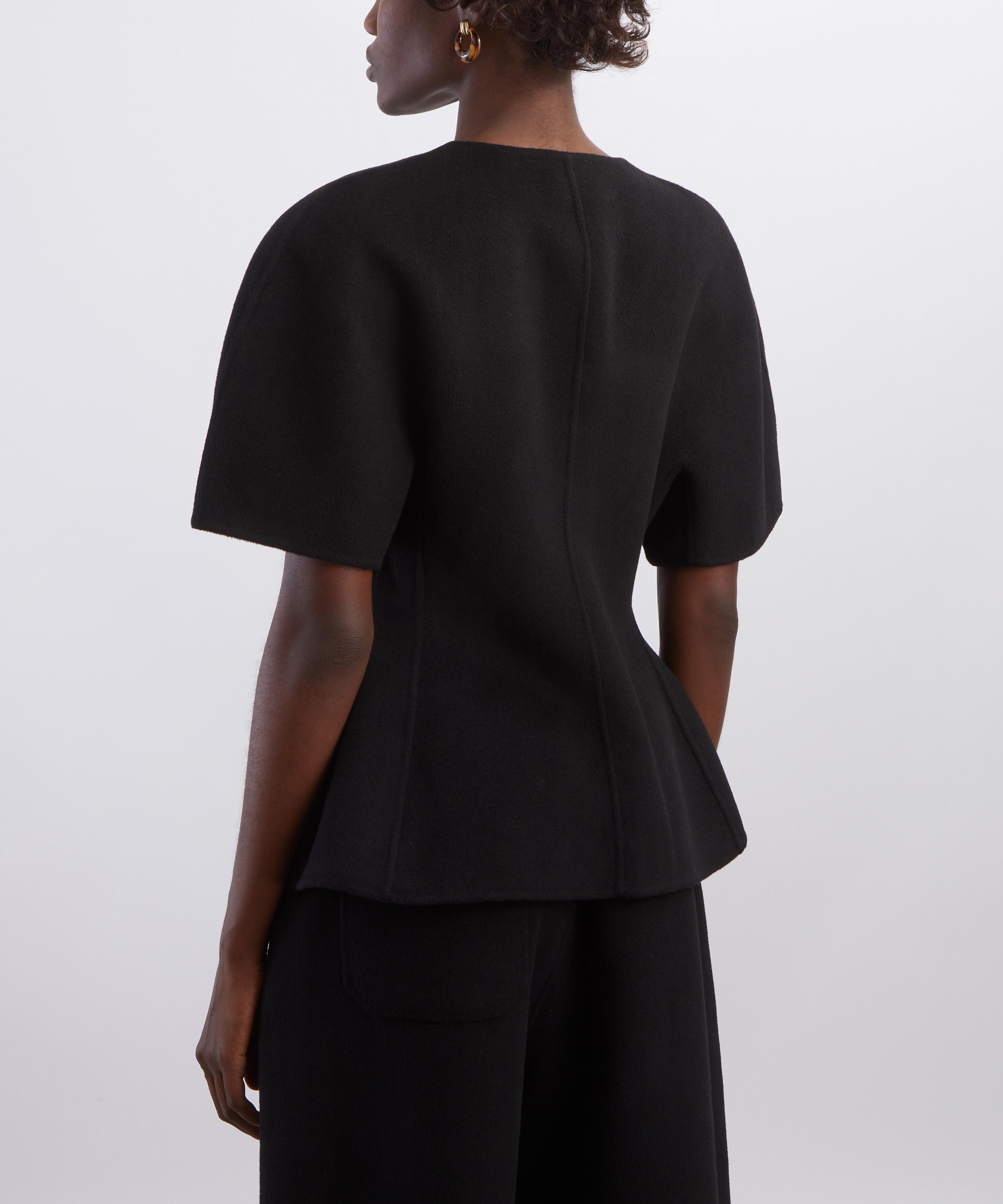 LISA YANG - Doubl&eacute; V-Neck Top image number 3