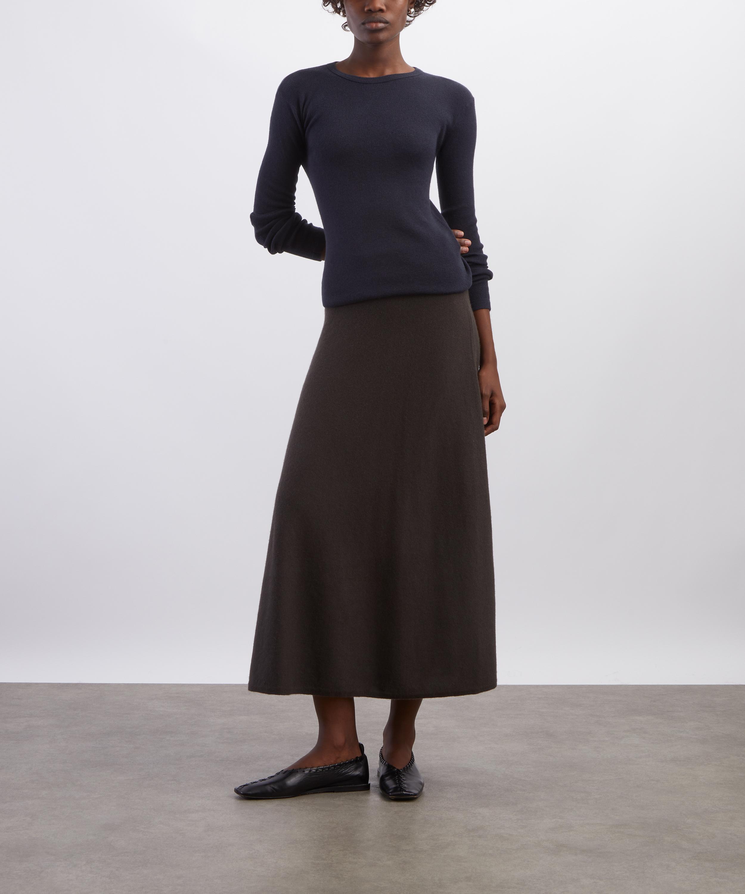 LISA YANG - Torie Cashmere Maxi Skirt image number 1