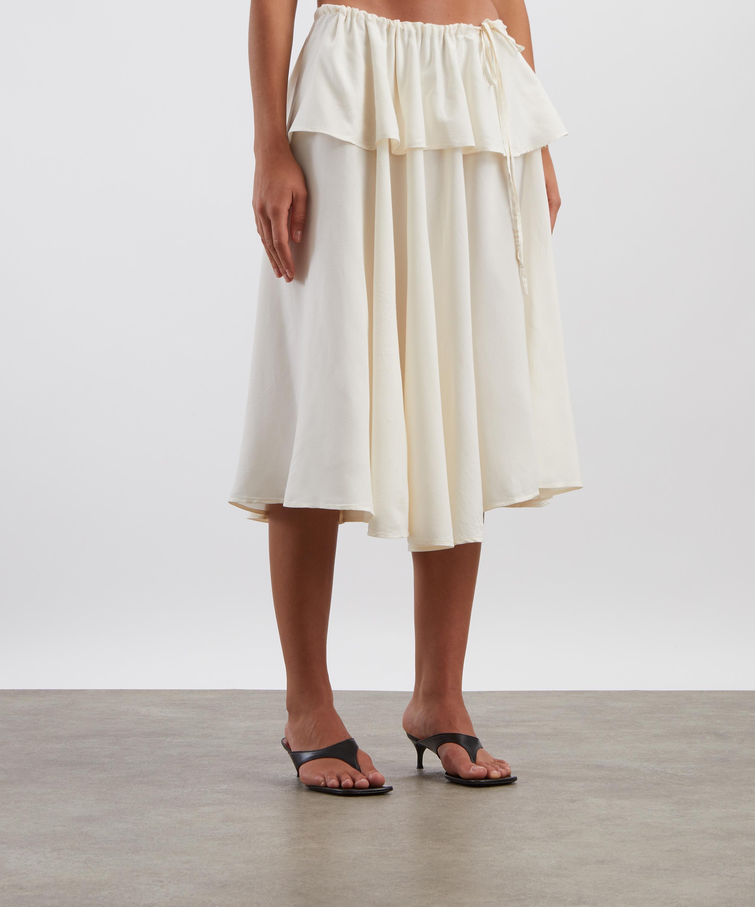 Caspar the Label Cloud Midi Skirt | Liberty