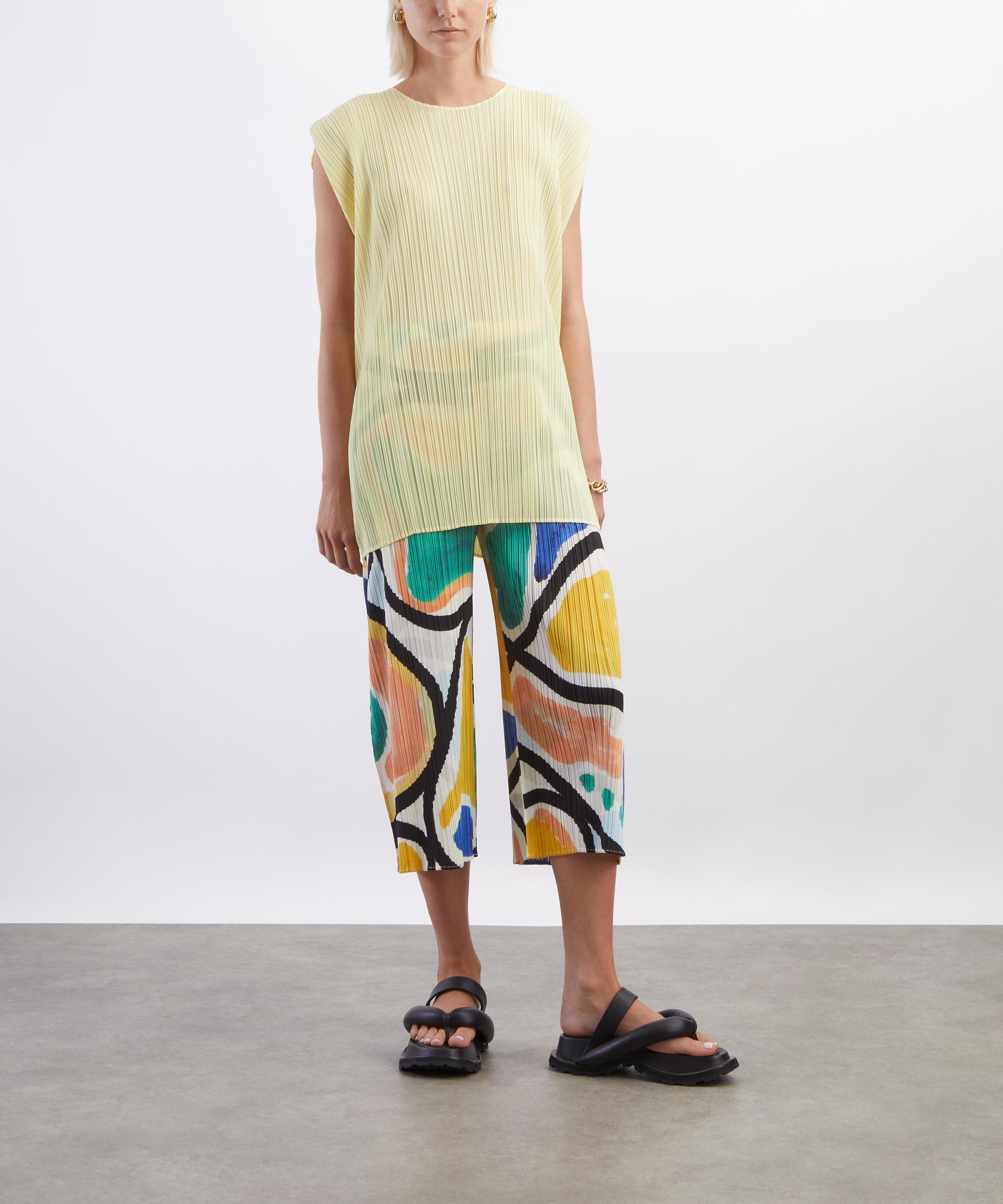 Pleats Please Issey Miyake - ROLL Pleated Trousers image number 1