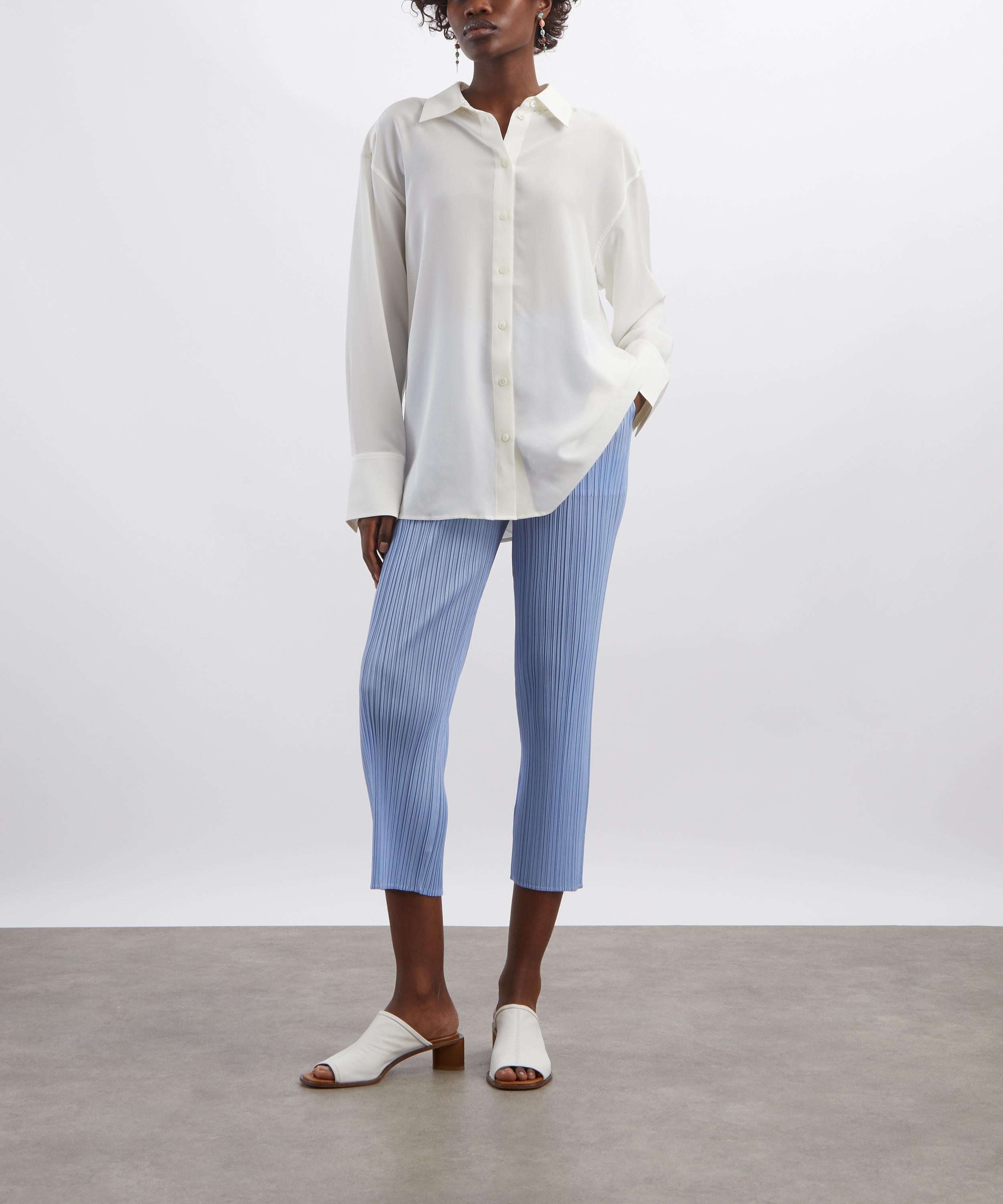 Pleats Please Issey Miyake - MONTHLY COLOURS: AUGUST Pleated Culottes&nbsp; image number 1
