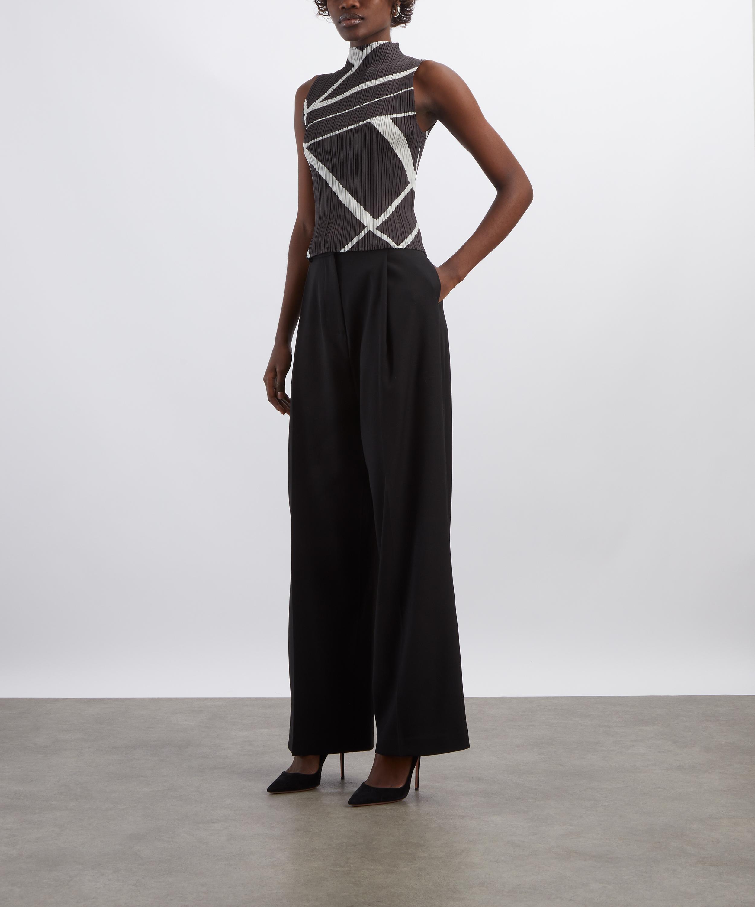 Pleats Please Issey Miyake - FOLD LINE Pleated Top image number 1