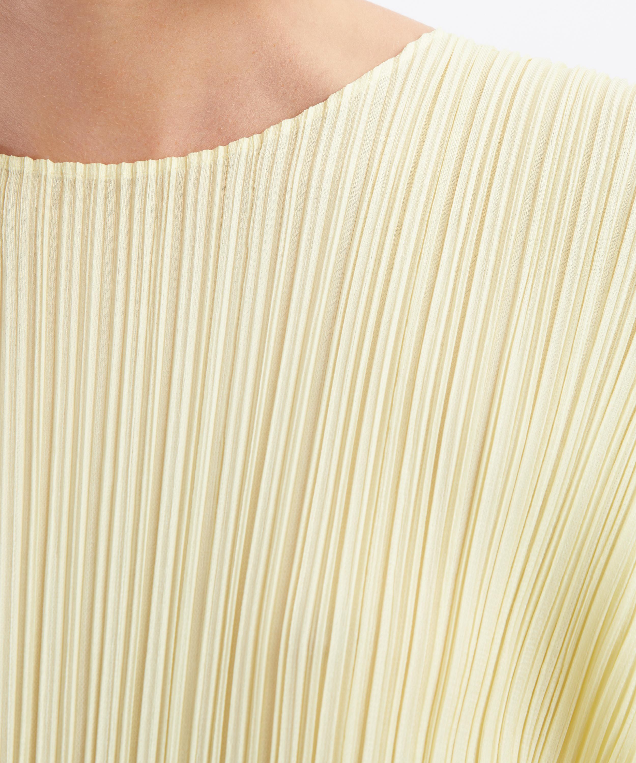 Pleats Please Issey Miyake - MONTHLY COLOURS JULY Pleated Mini Dress image number 4