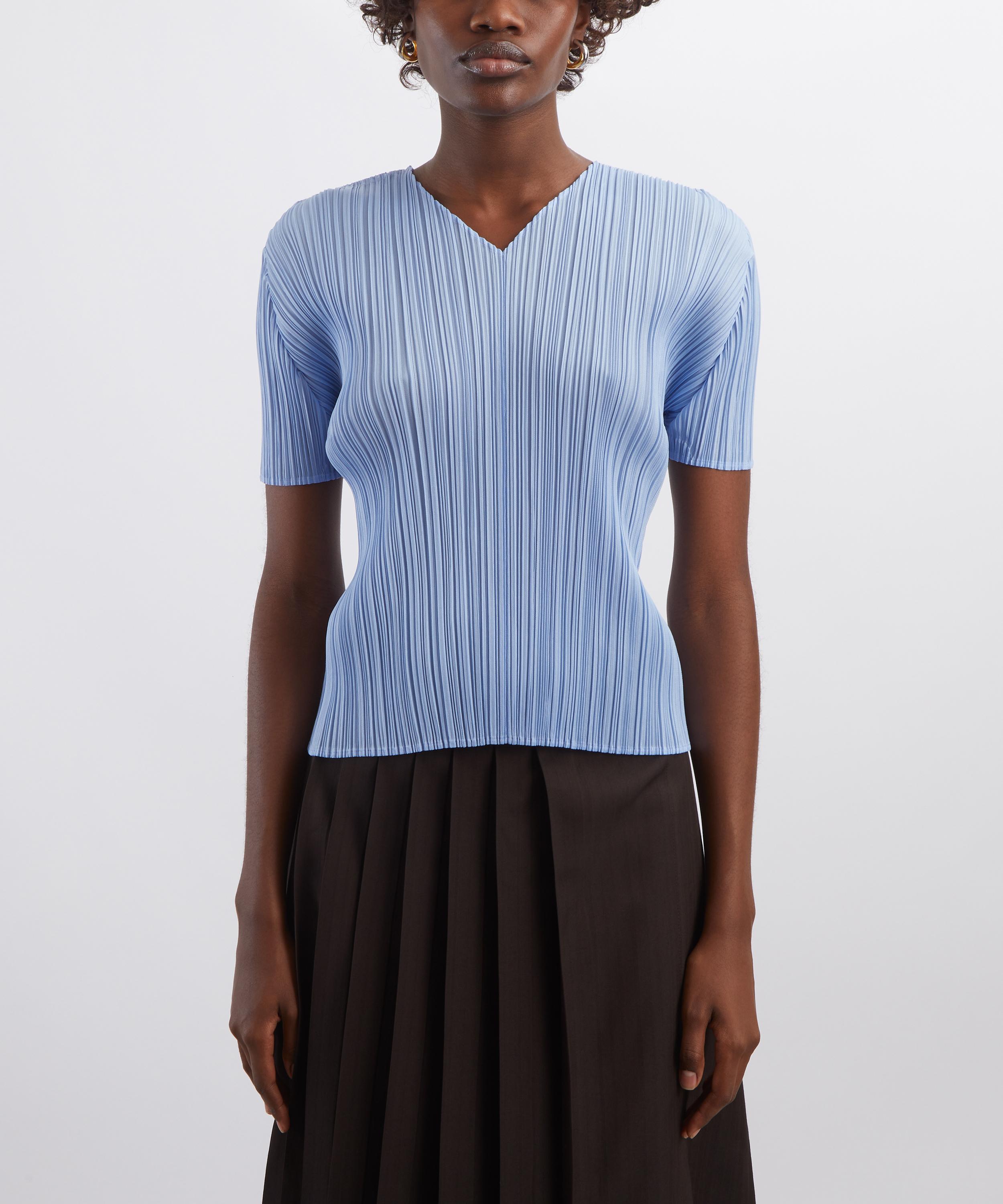 Pleats Please Issey Miyake - MONTHLY COLOURS: AUGUST Pleated Top image number 2