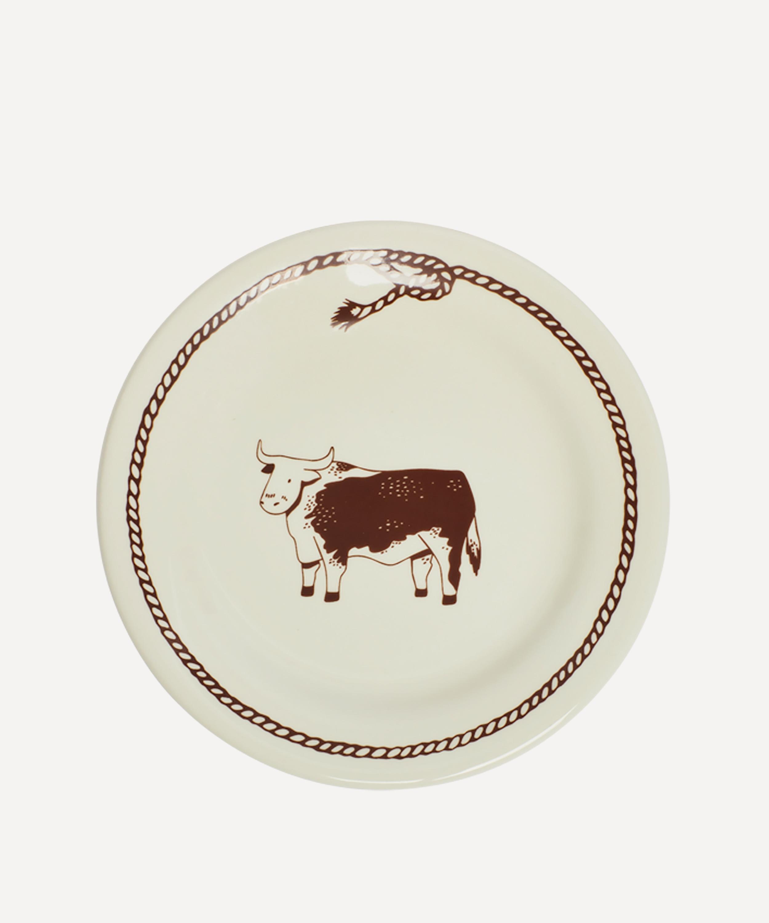 Fishs Eddy - Bull Lasso Plate image number 0