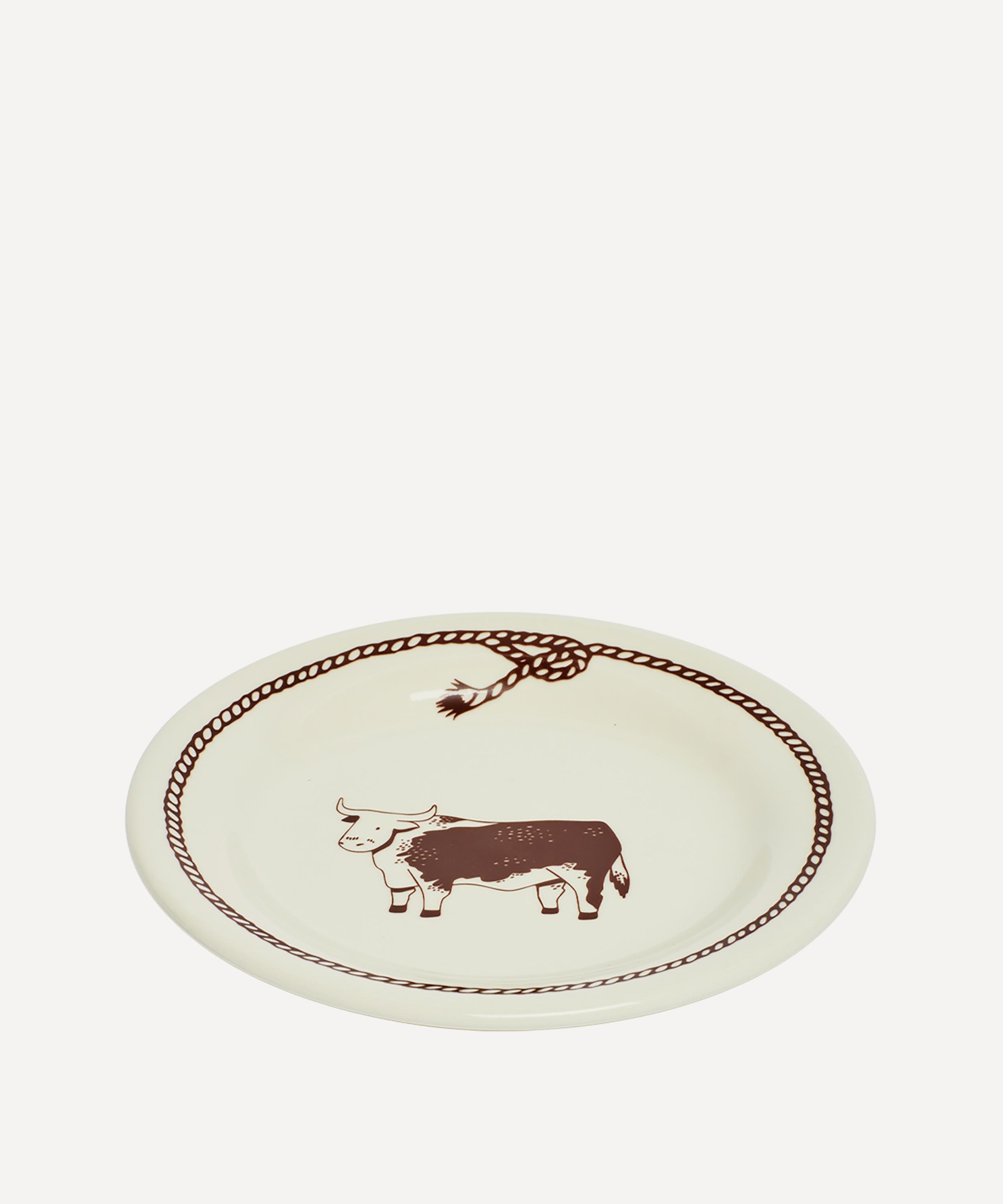 Fishs Eddy - Bull Lasso Plate image number 1