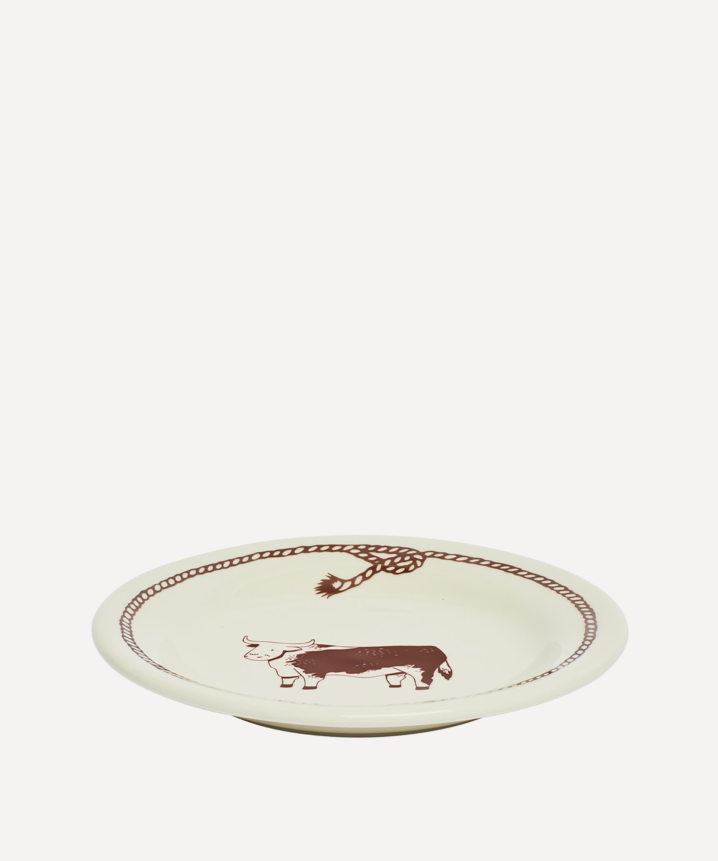 Fishs Eddy - Bull Lasso Plate image number 2
