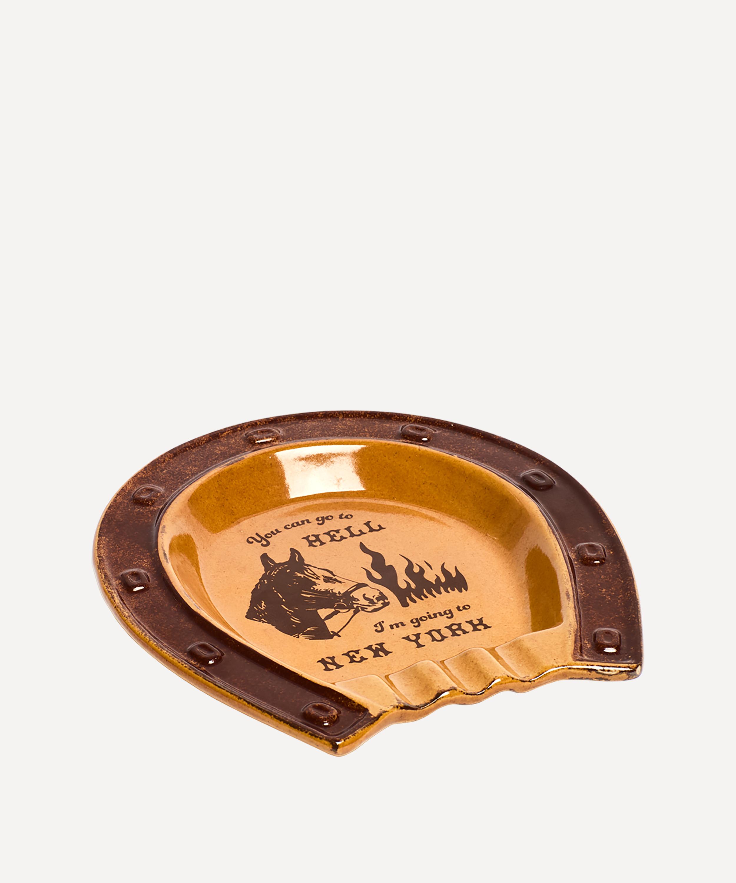 Fishs Eddy - Go To Hell Ashtray image number 1