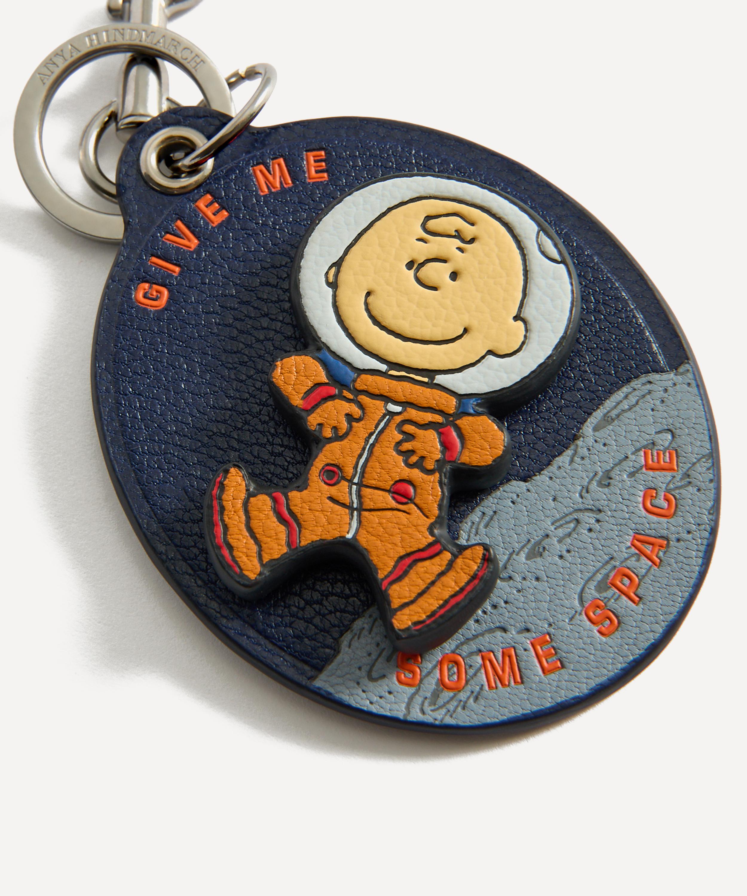 Anya Hindmarch - x Peanuts Charlie Brown Leather Key Charm image number 1