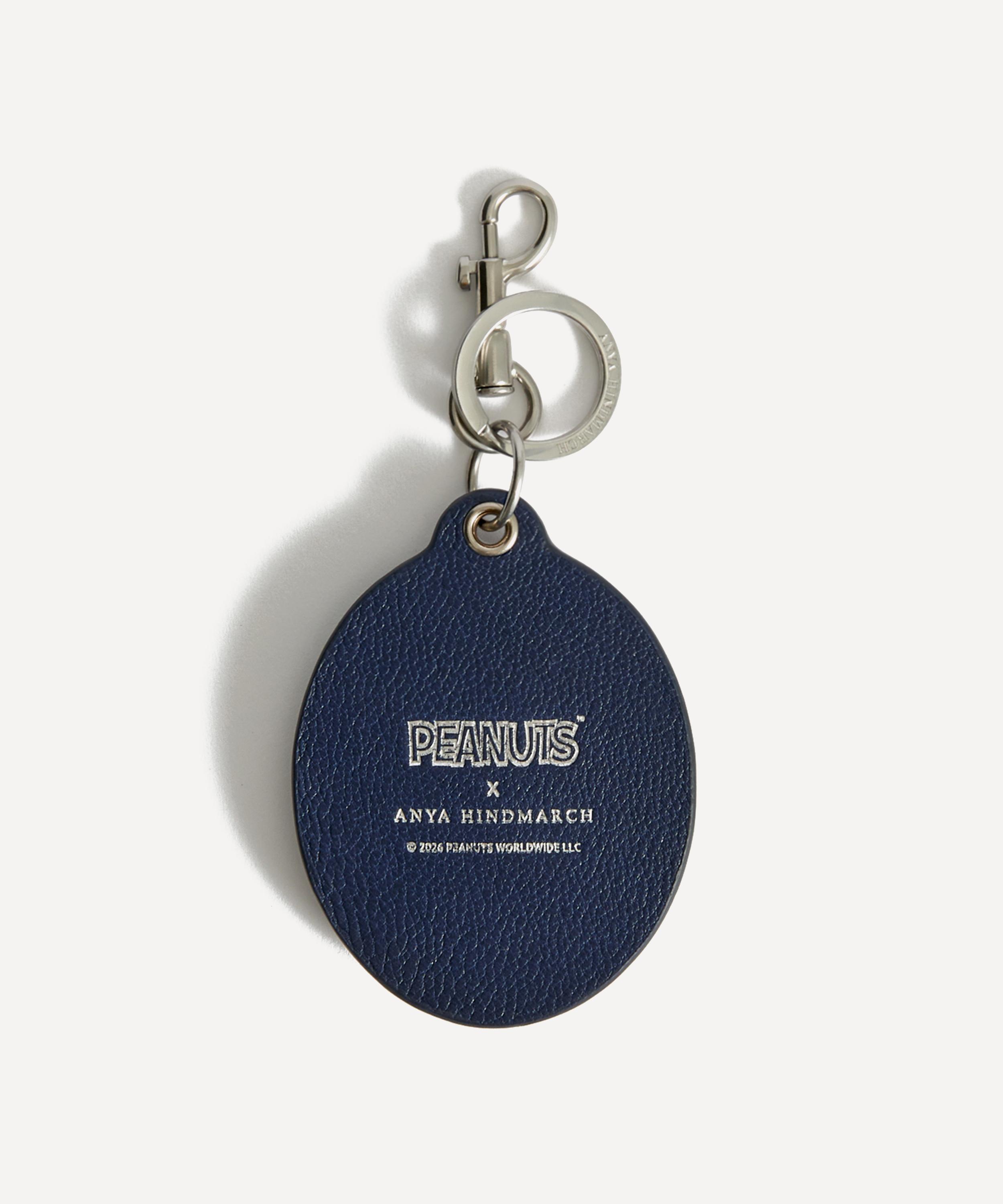 Anya Hindmarch - x Peanuts Charlie Brown Leather Key Charm image number 2
