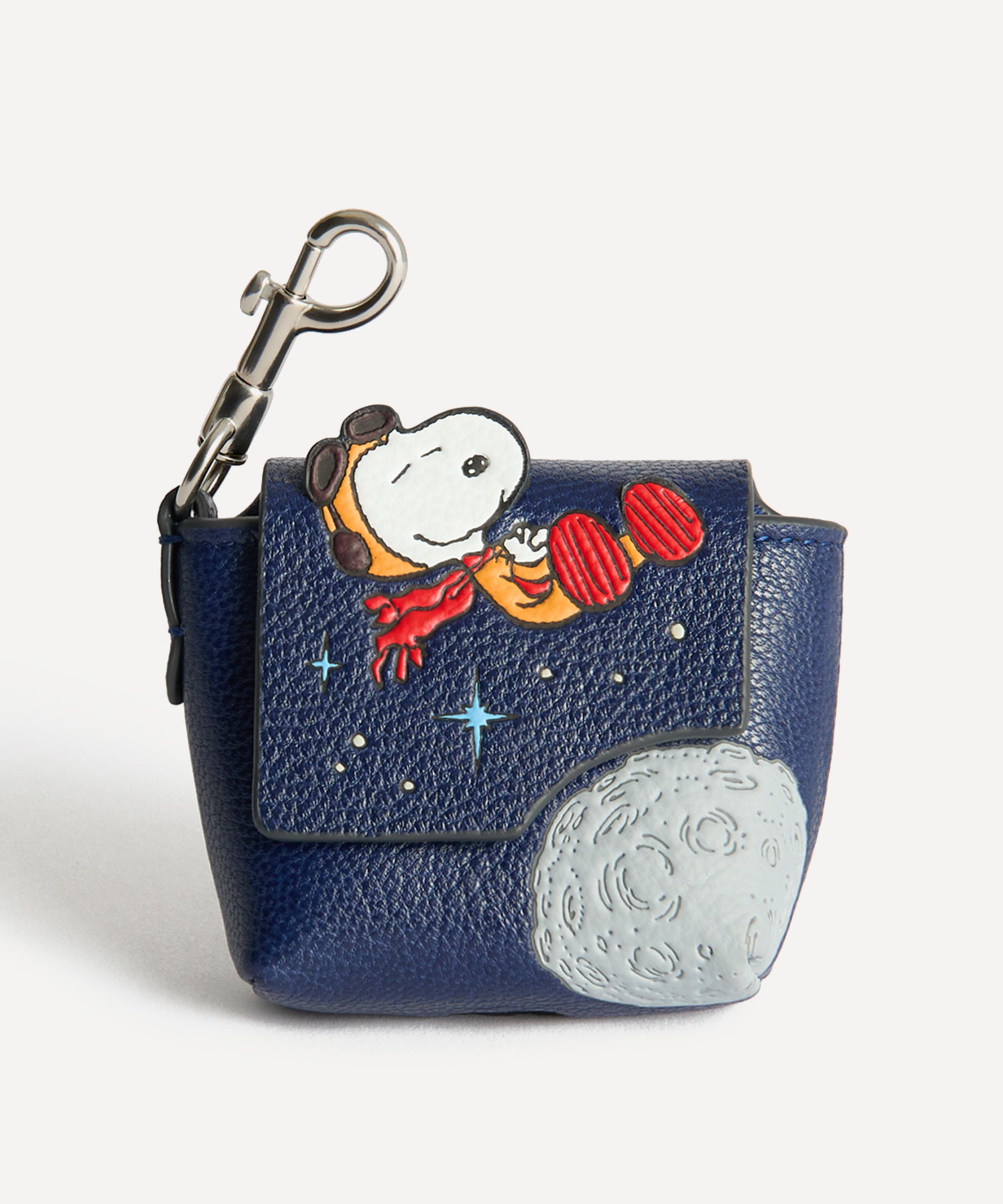 Anya Hindmarch - x Peanuts Snoopy Leather Ear Pods Pouch image number 0