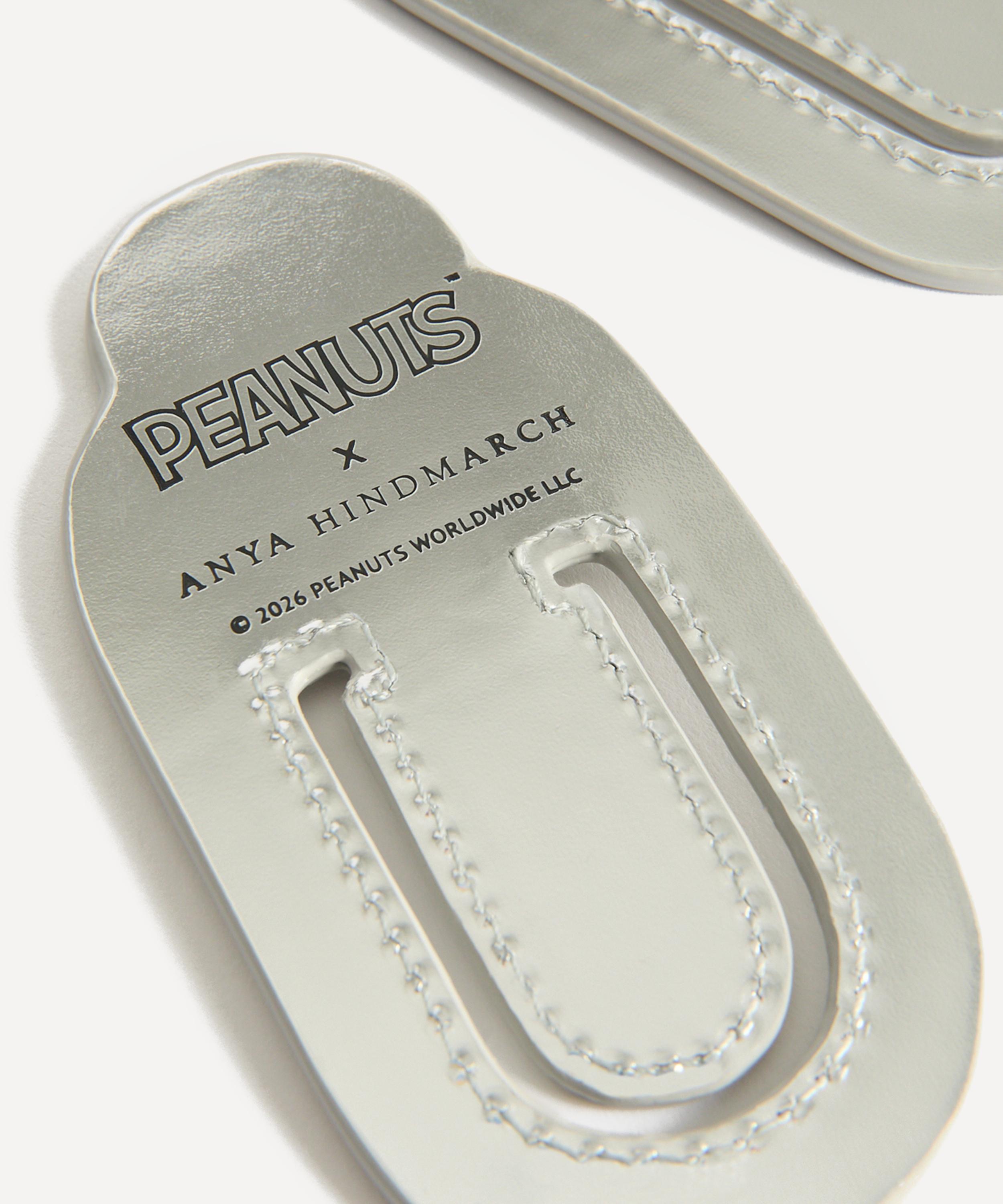 Anya Hindmarch - x Peanuts Snoopy Leather Bookmarks Set of Two image number 4