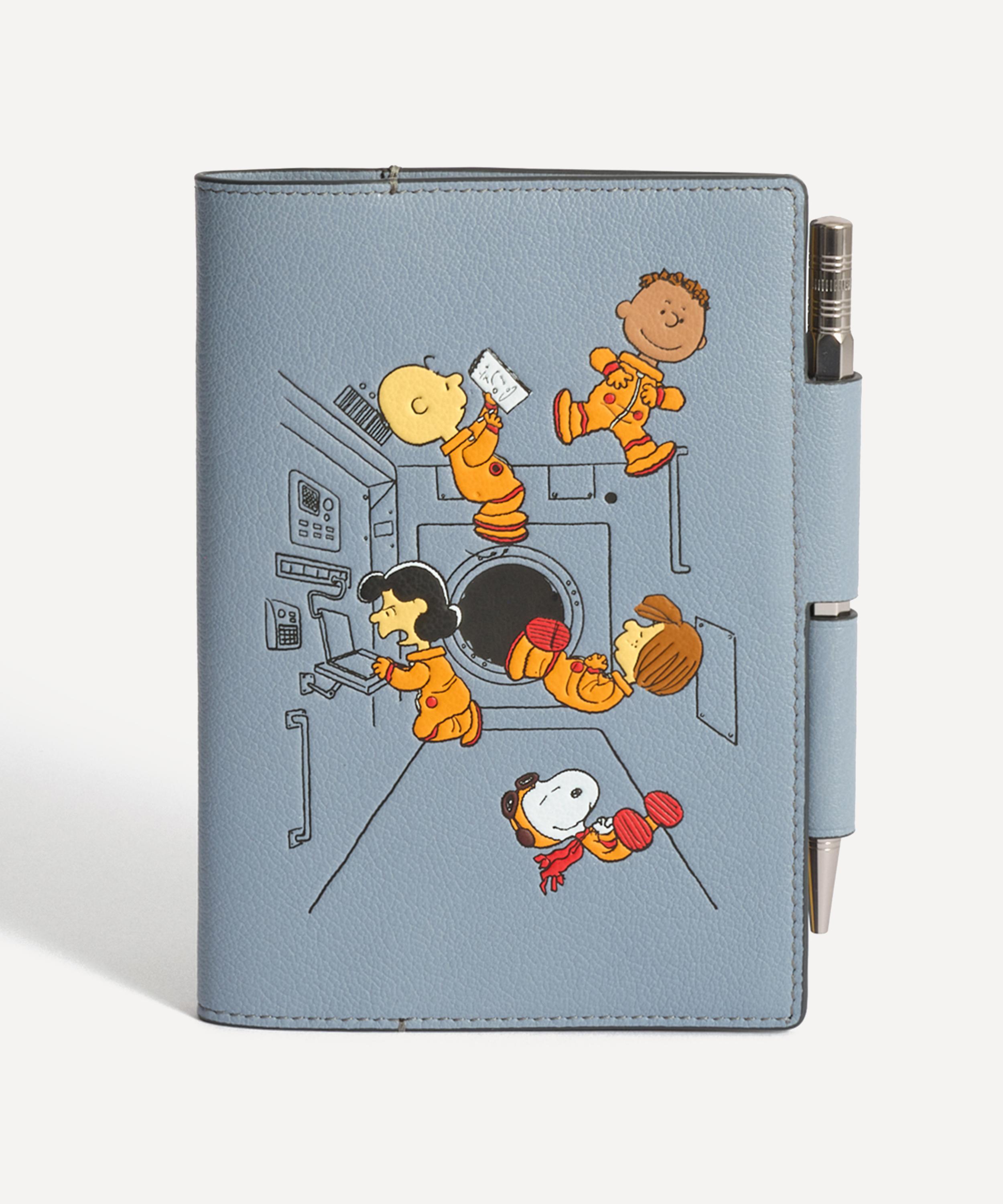 Anya Hindmarch - x Peanuts Snoopy Leather A6 Journal image number 0