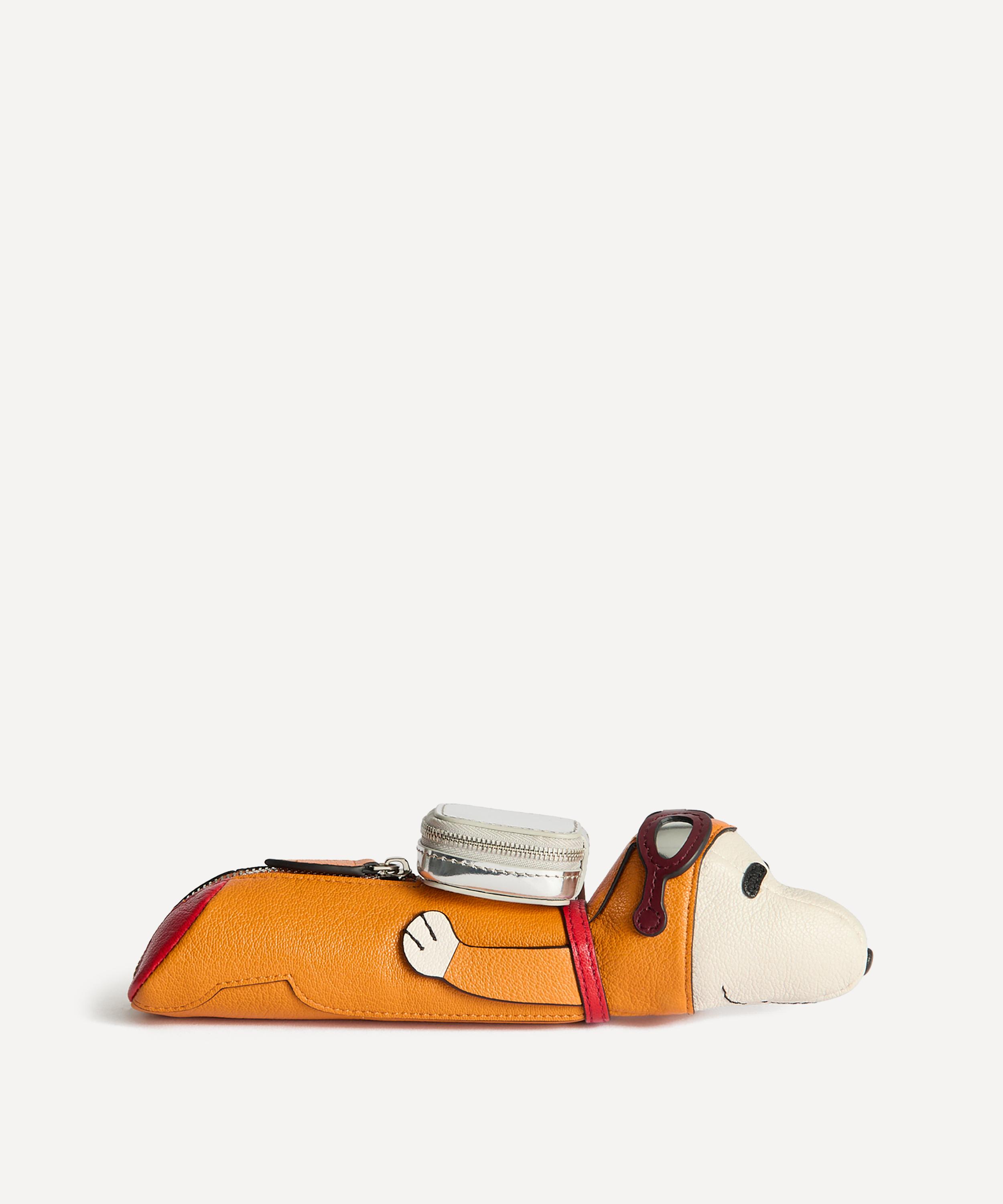 Anya Hindmarch - x Peanuts Snoopy Leather Pencil Case image number 0