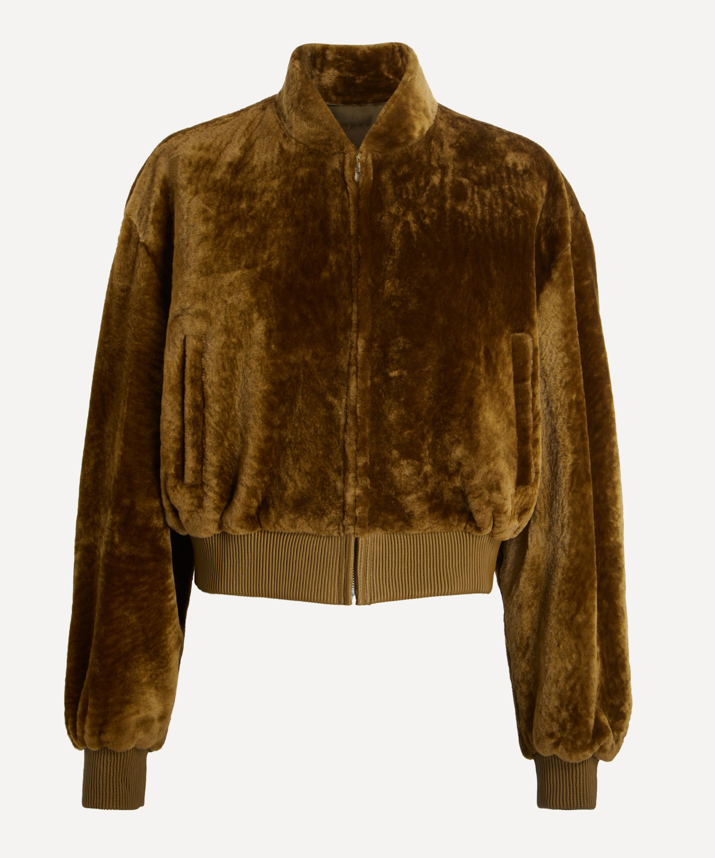 ARMA - Azra Dark Olive Merino Velvet Jacket image number 0
