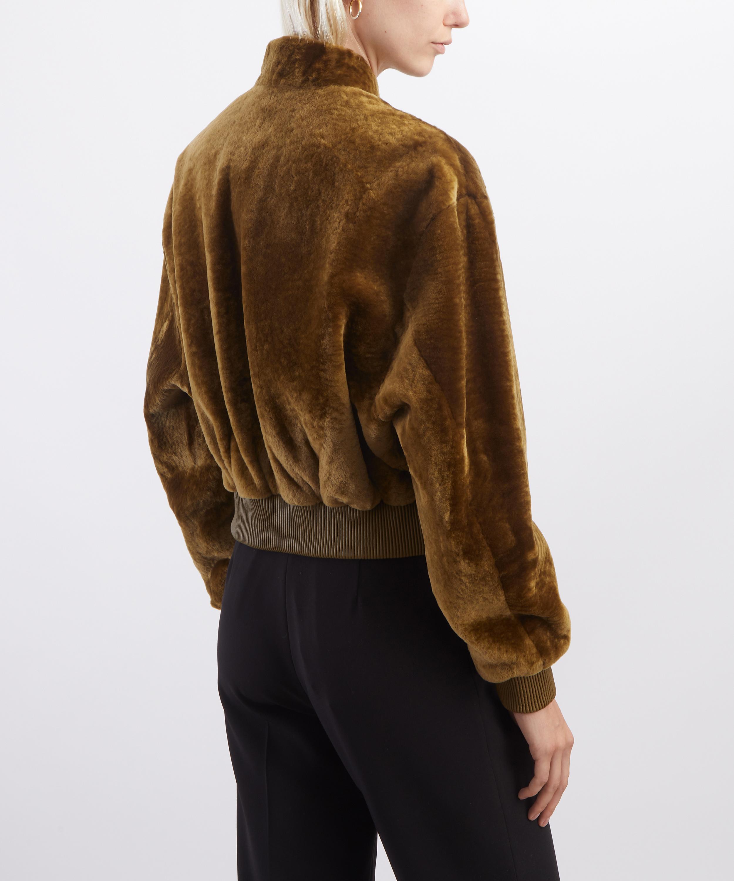 ARMA - Azra Dark Olive Merino Velvet Jacket image number 3