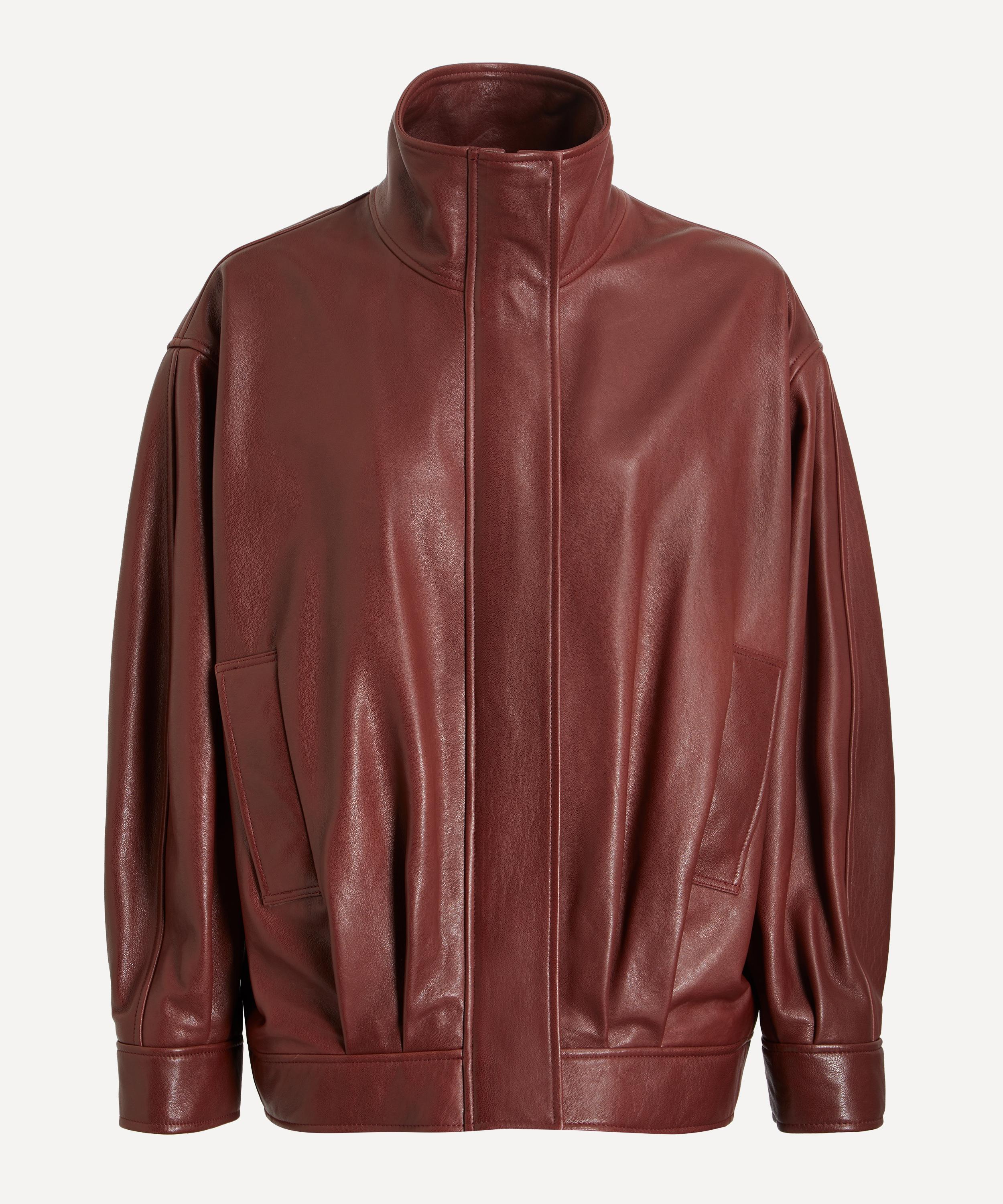 ARMA - Paula Mahogony Leather Jacket image number 0