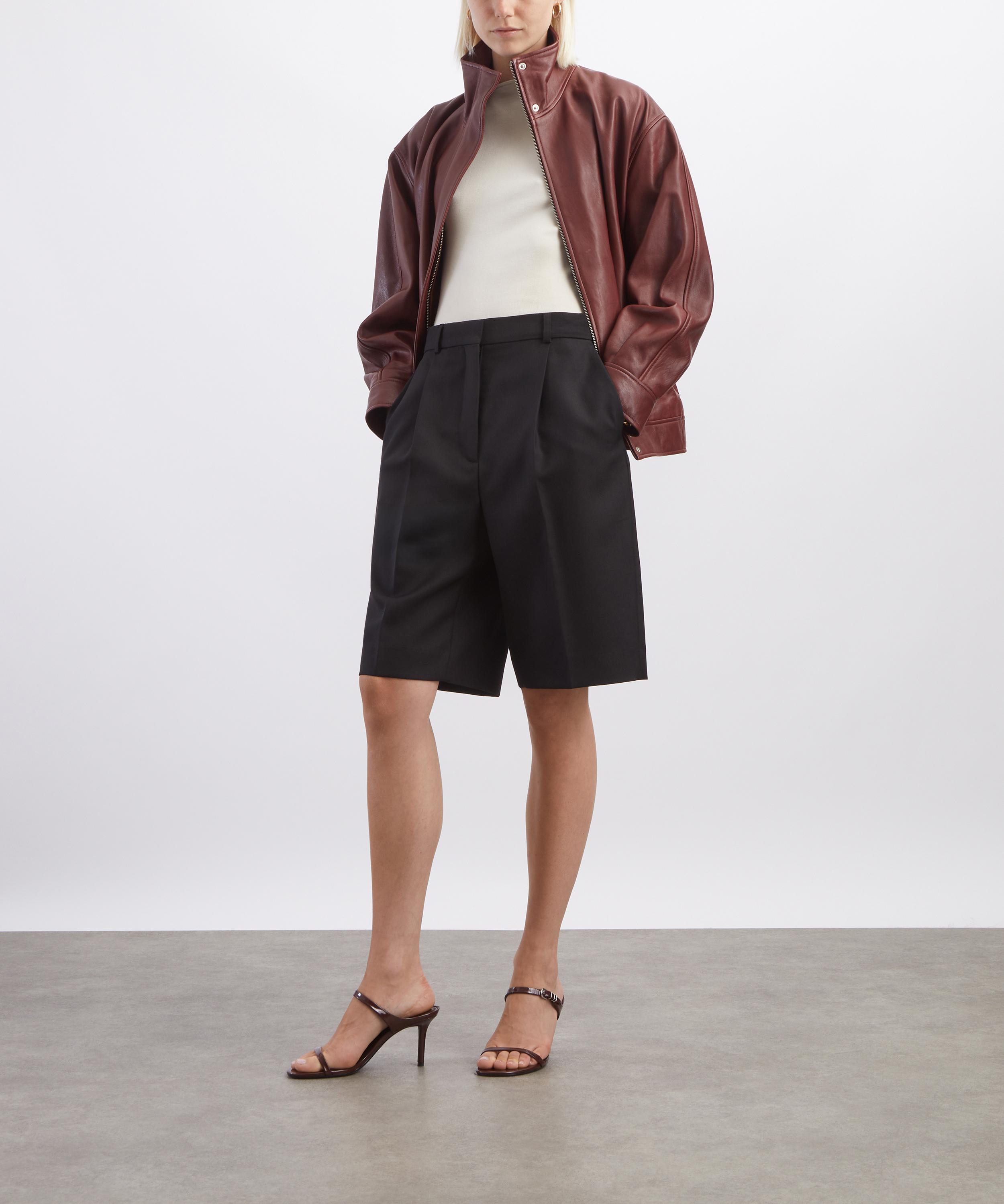 ARMA - Paula Mahogony Leather Jacket image number 1