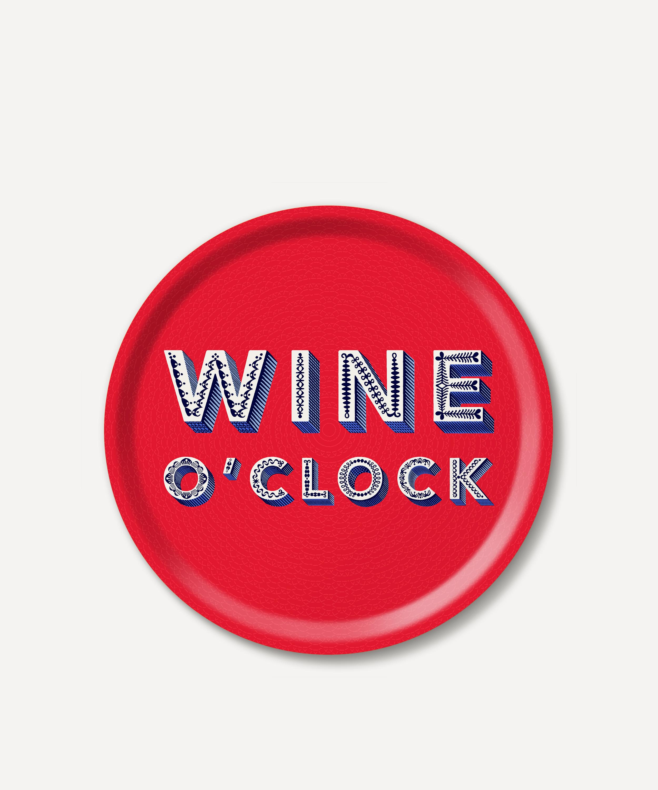 Jamida - It&rsquo;s Wine O&rsquo;Clock Tray