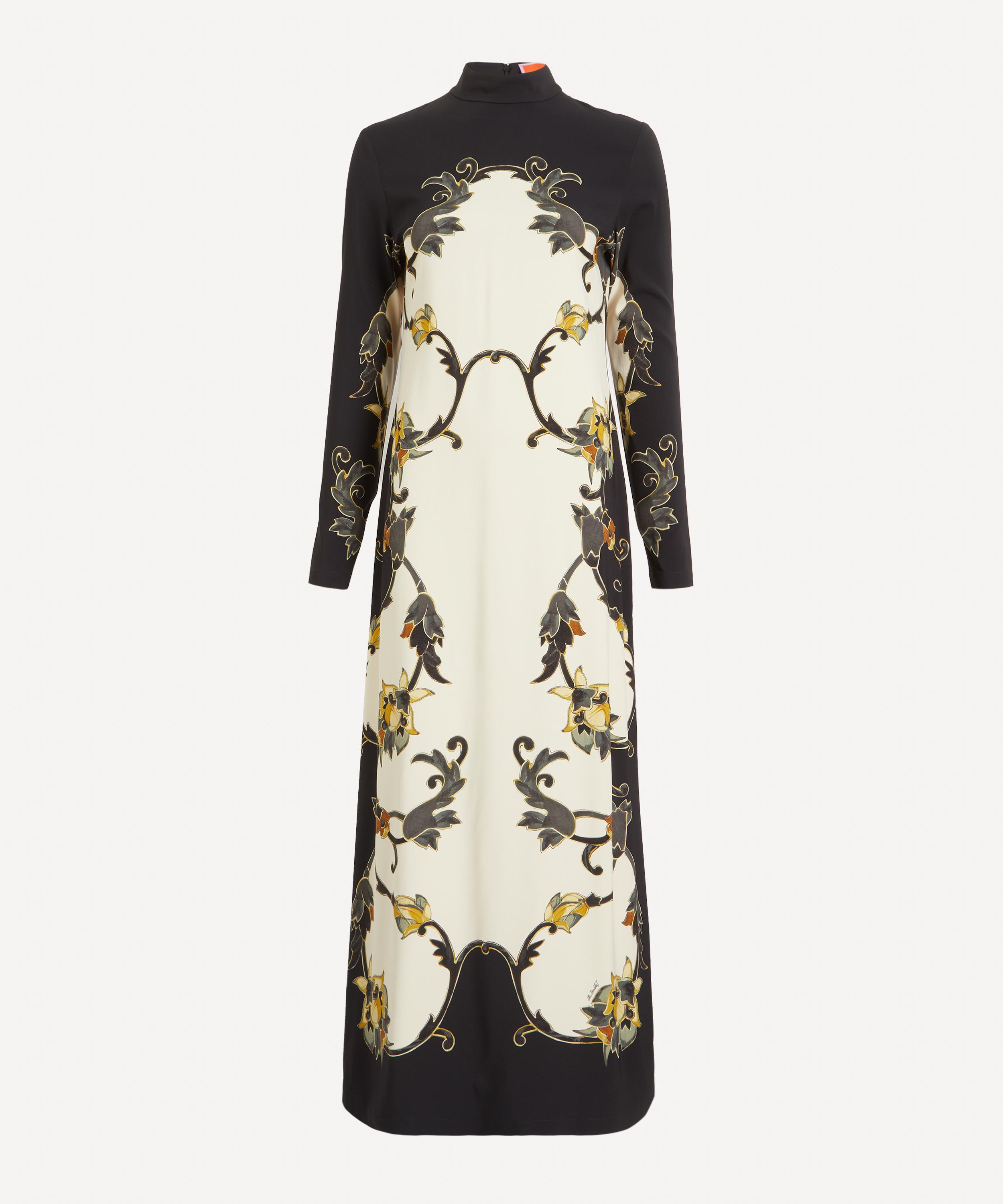 La DoubleJ - Halle Buttercup Plac&eacute;e Black Dress image number 0