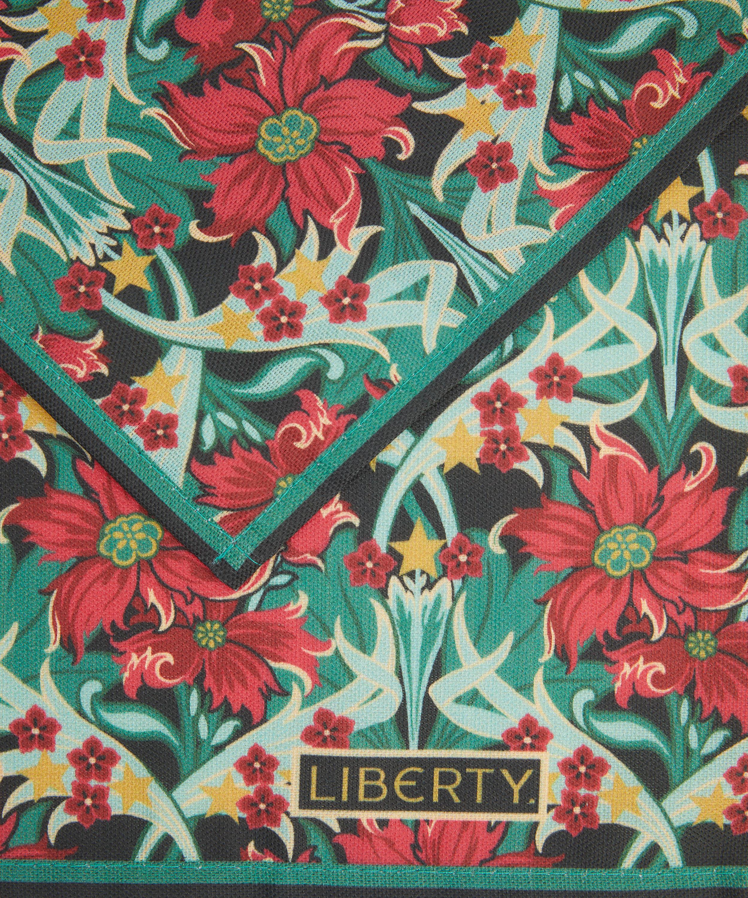 Liberty - Merry Mews and Wiltshire Stars Tea Towels Pack of 2 image number 1
