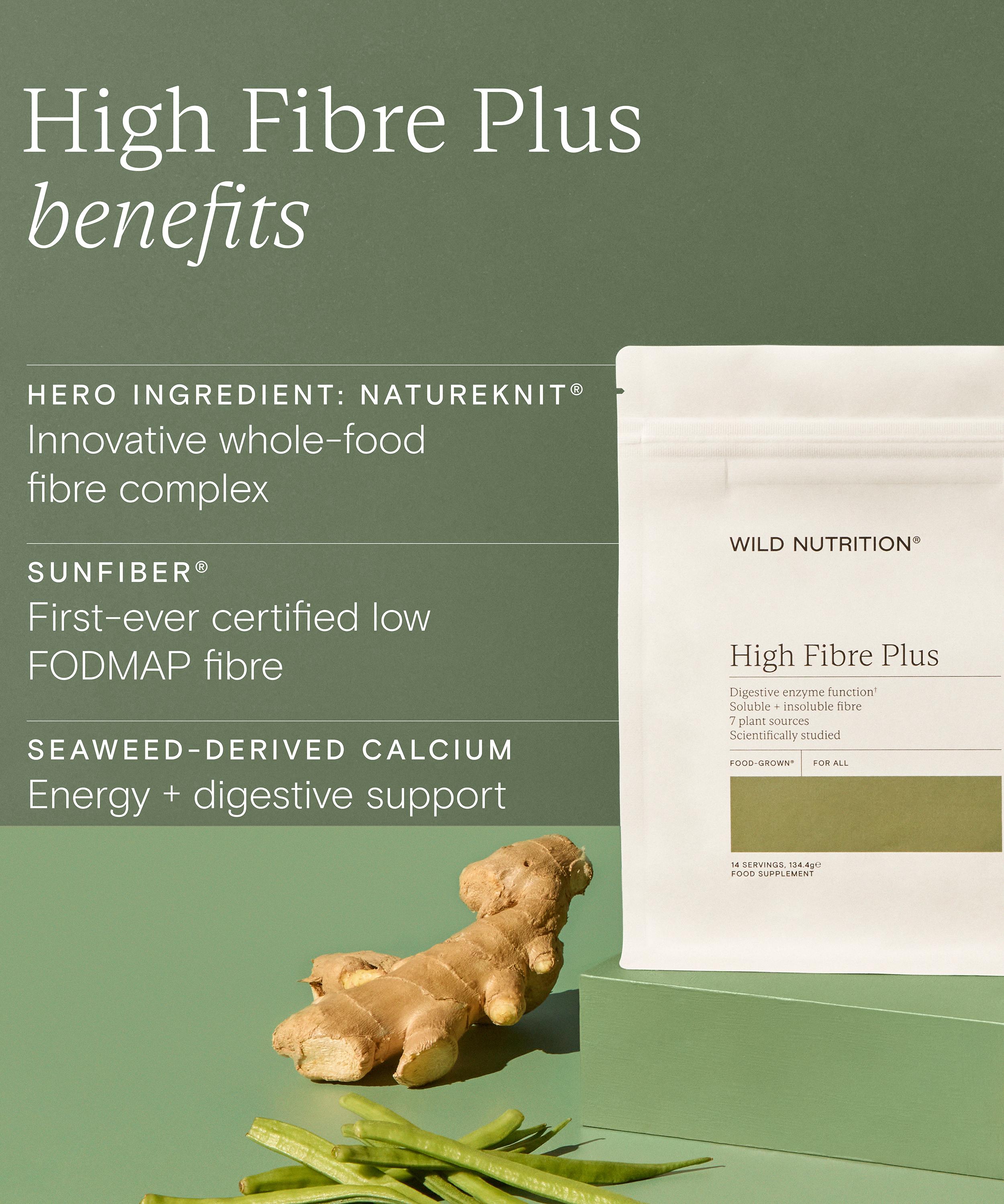 Wild Nutrition - High Fibre Powder 134.4g image number 2