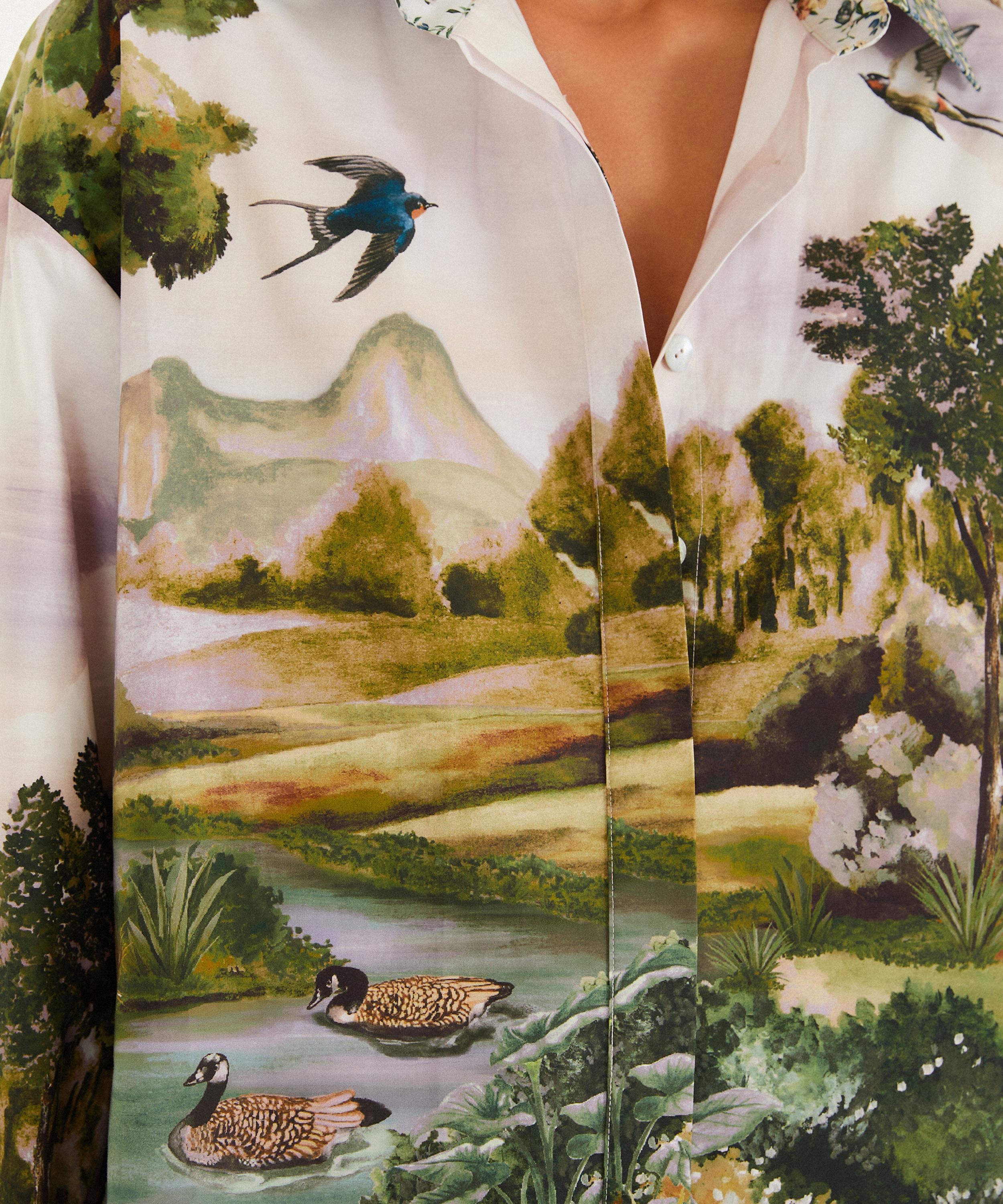 FARM Rio - Multicolour Countryside Landscape Shirt image number 1