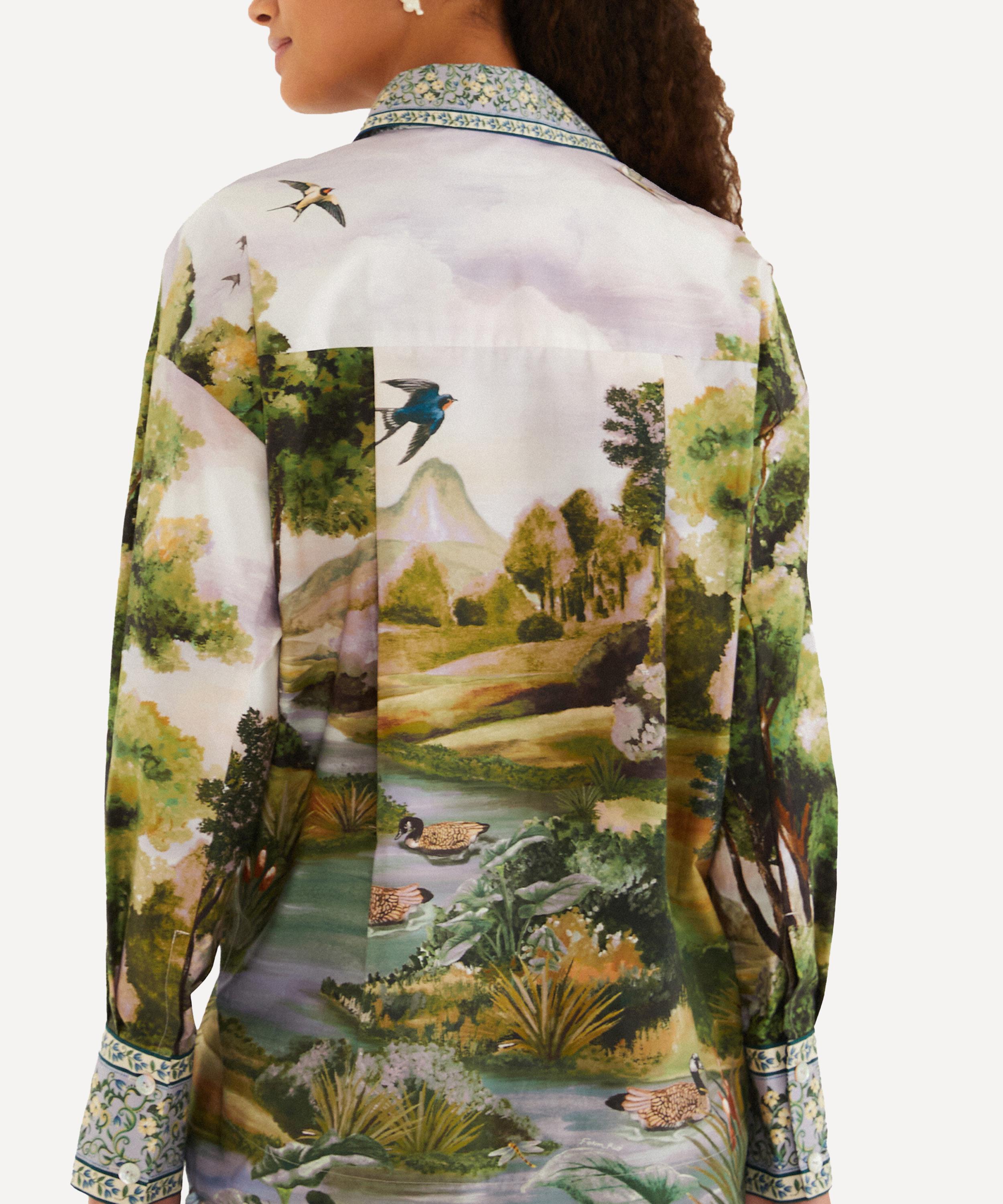 FARM Rio - Multicolour Countryside Landscape Shirt image number 2