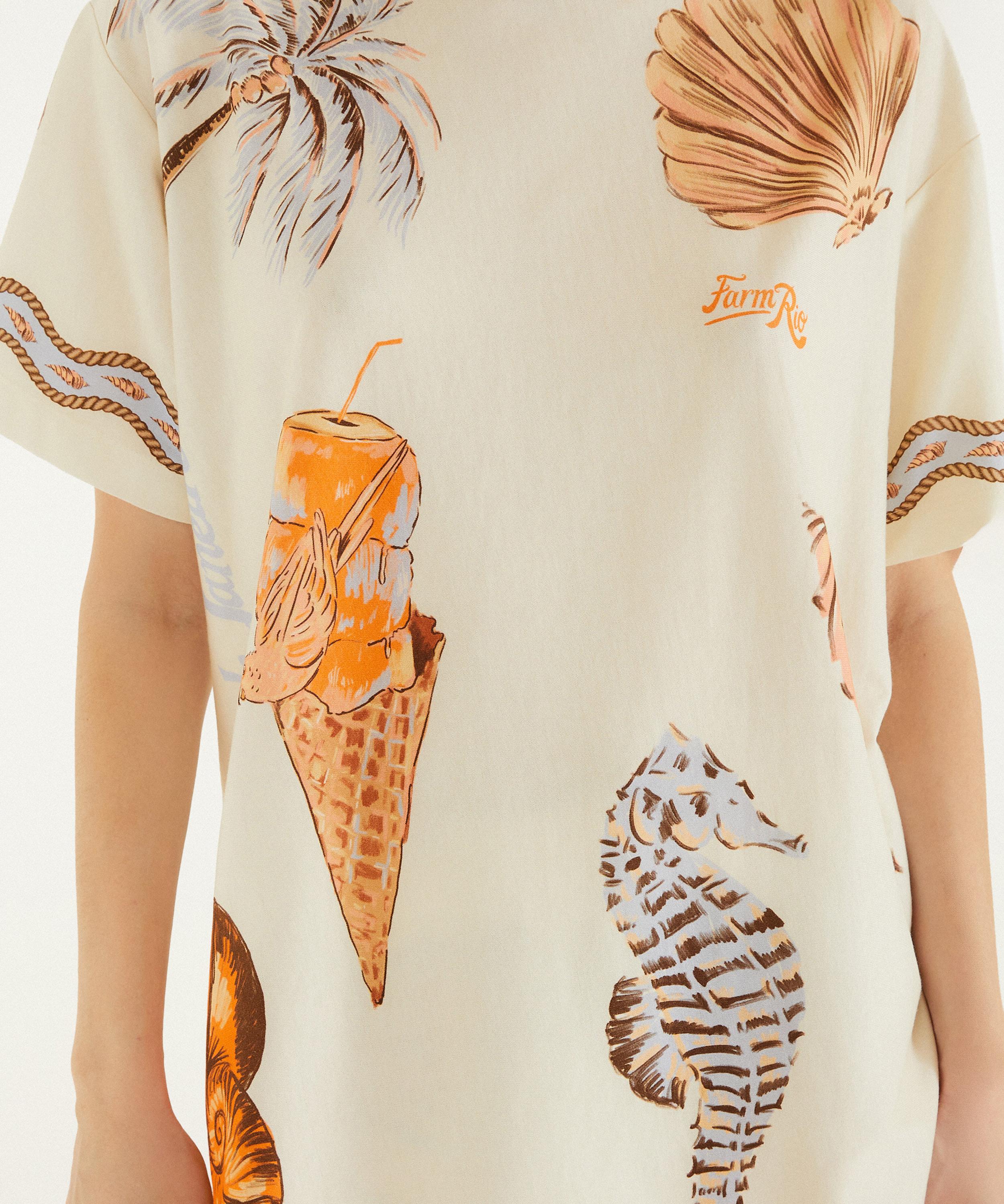 FARM Rio - Sand Rio Souvenir T-Shirt image number 1