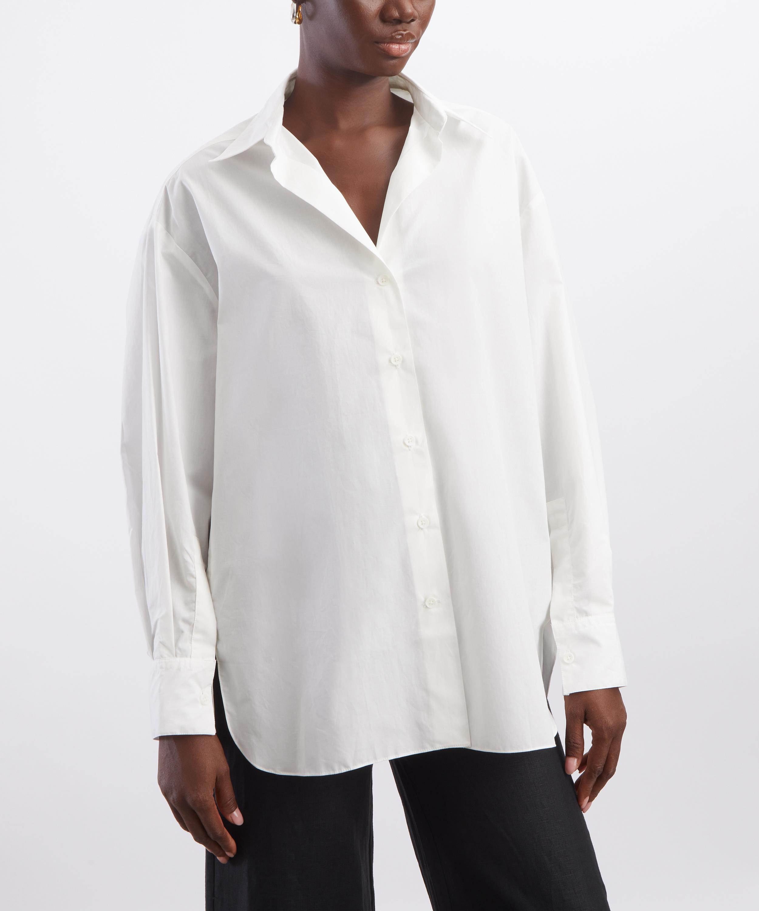 FAITHFULL - Capri White Oversized Cotton Shirt&nbsp; image number 2