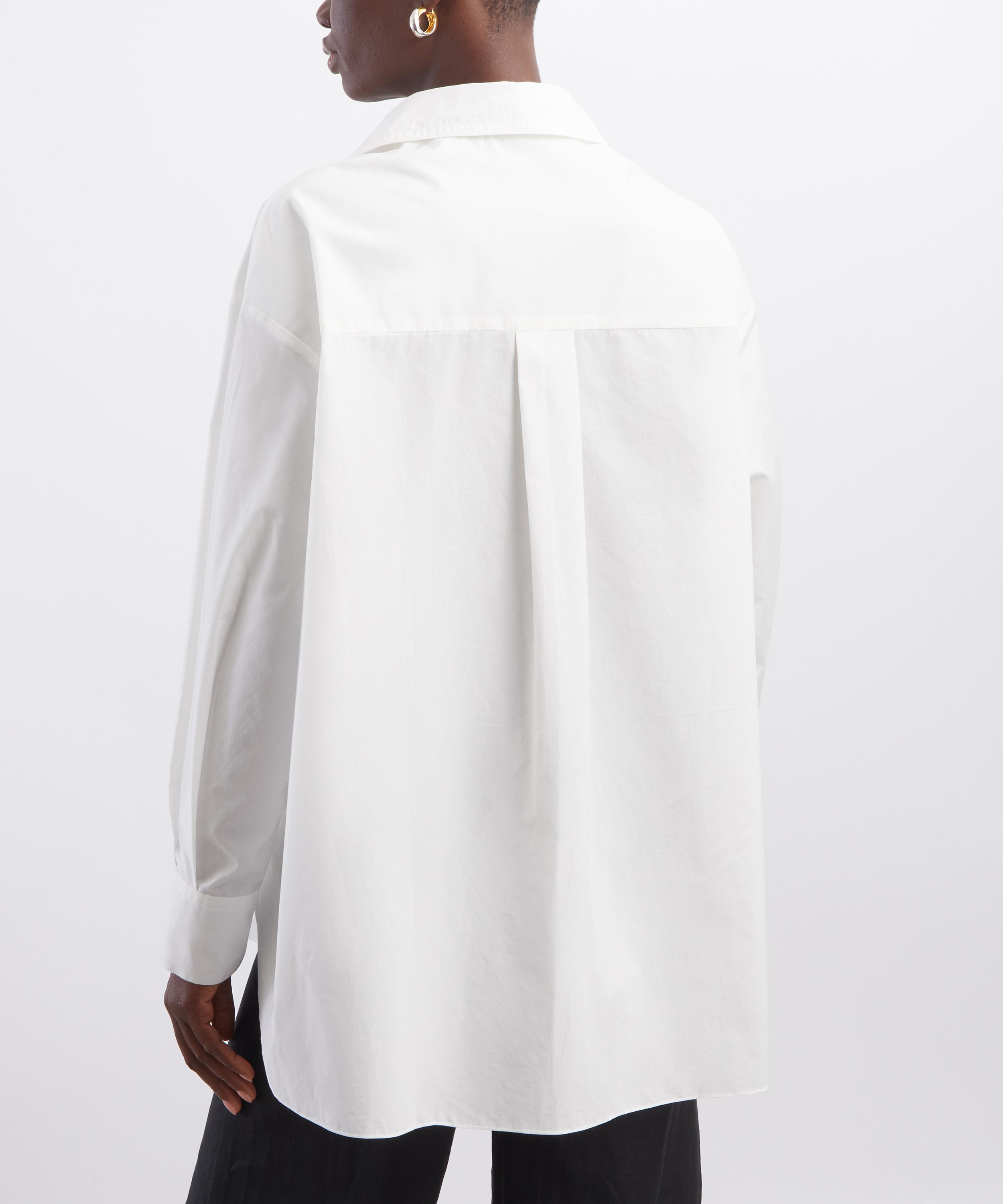 FAITHFULL - Capri White Oversized Cotton Shirt&nbsp; image number 3